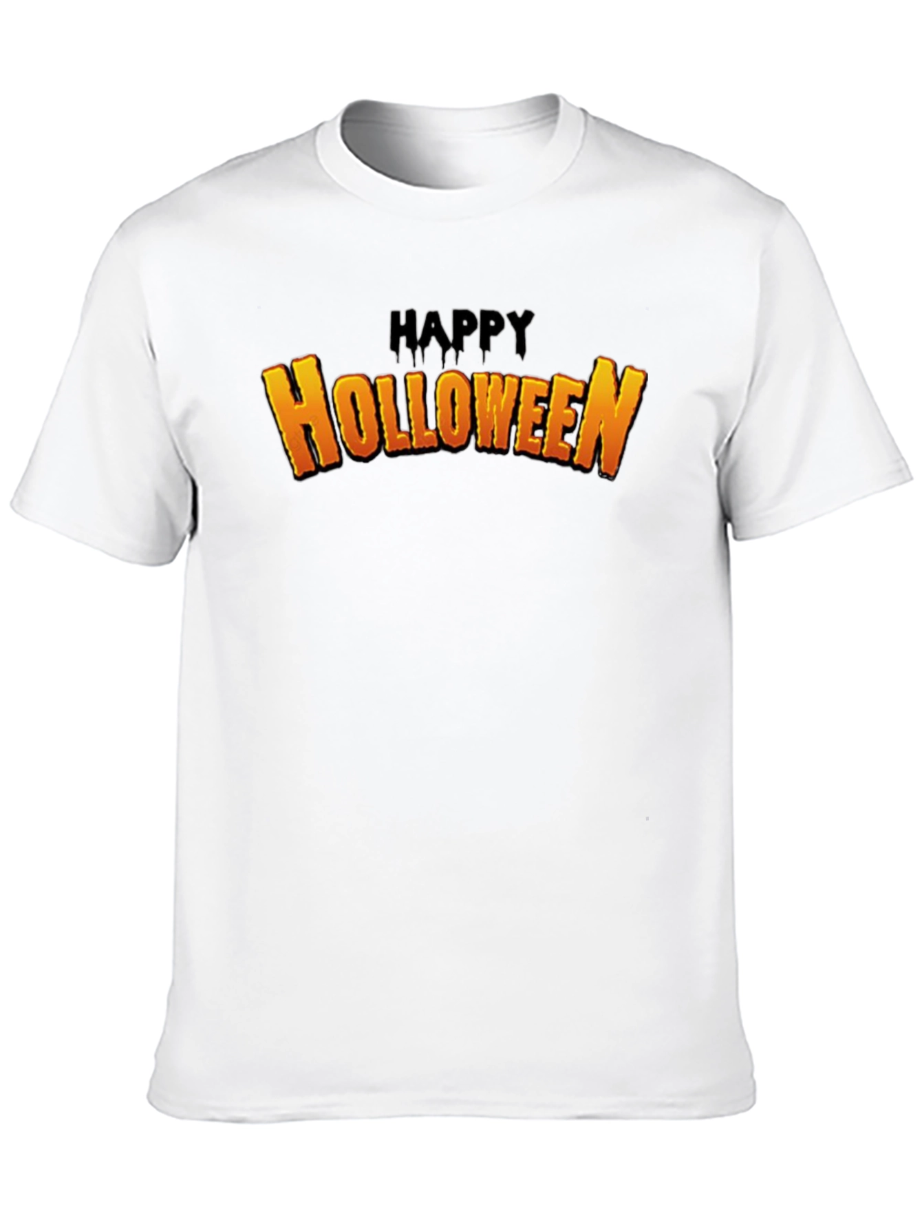 Happy Holloween Black T-Shirt