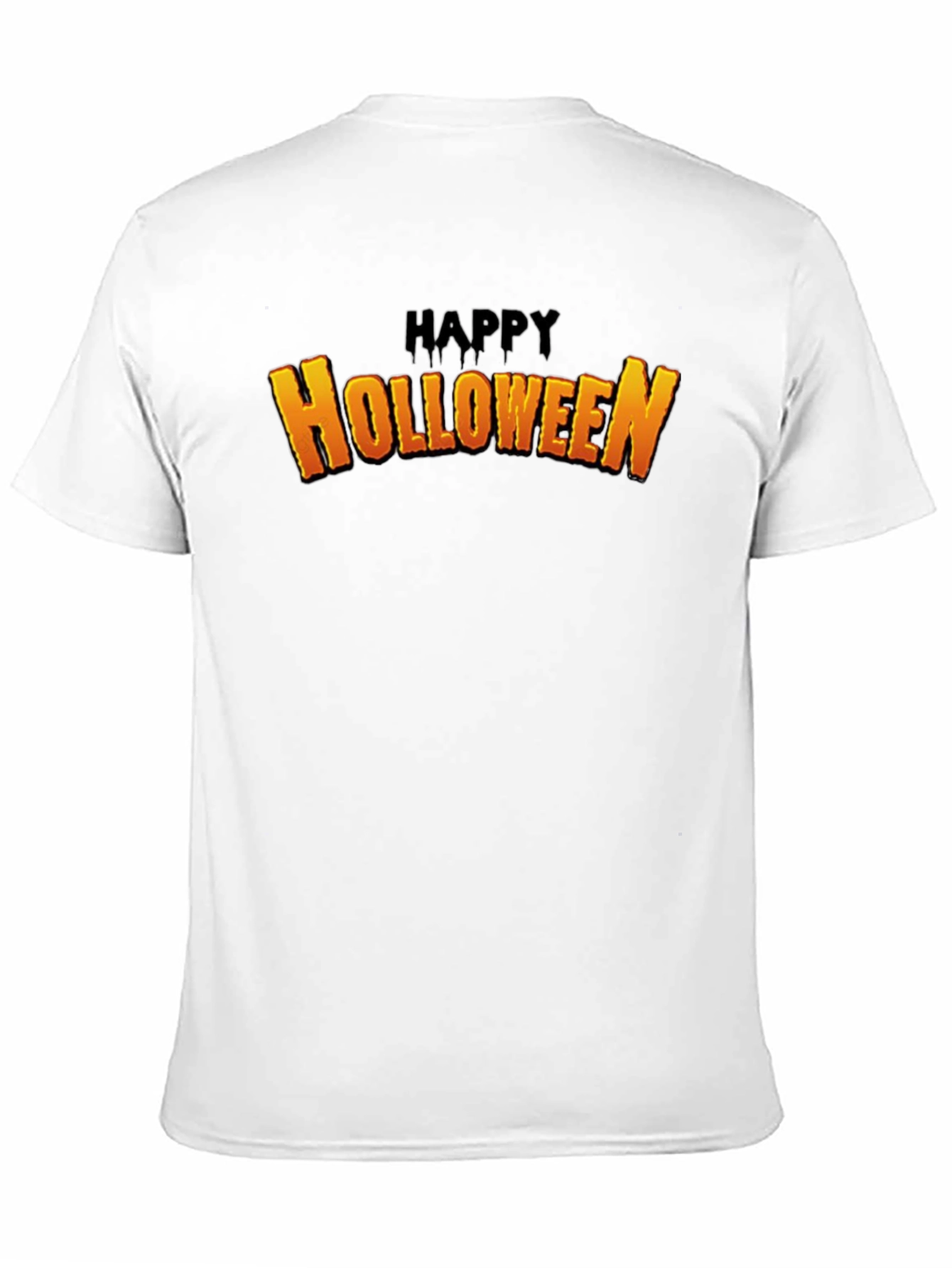 Happy Holloween Black T-Shirt