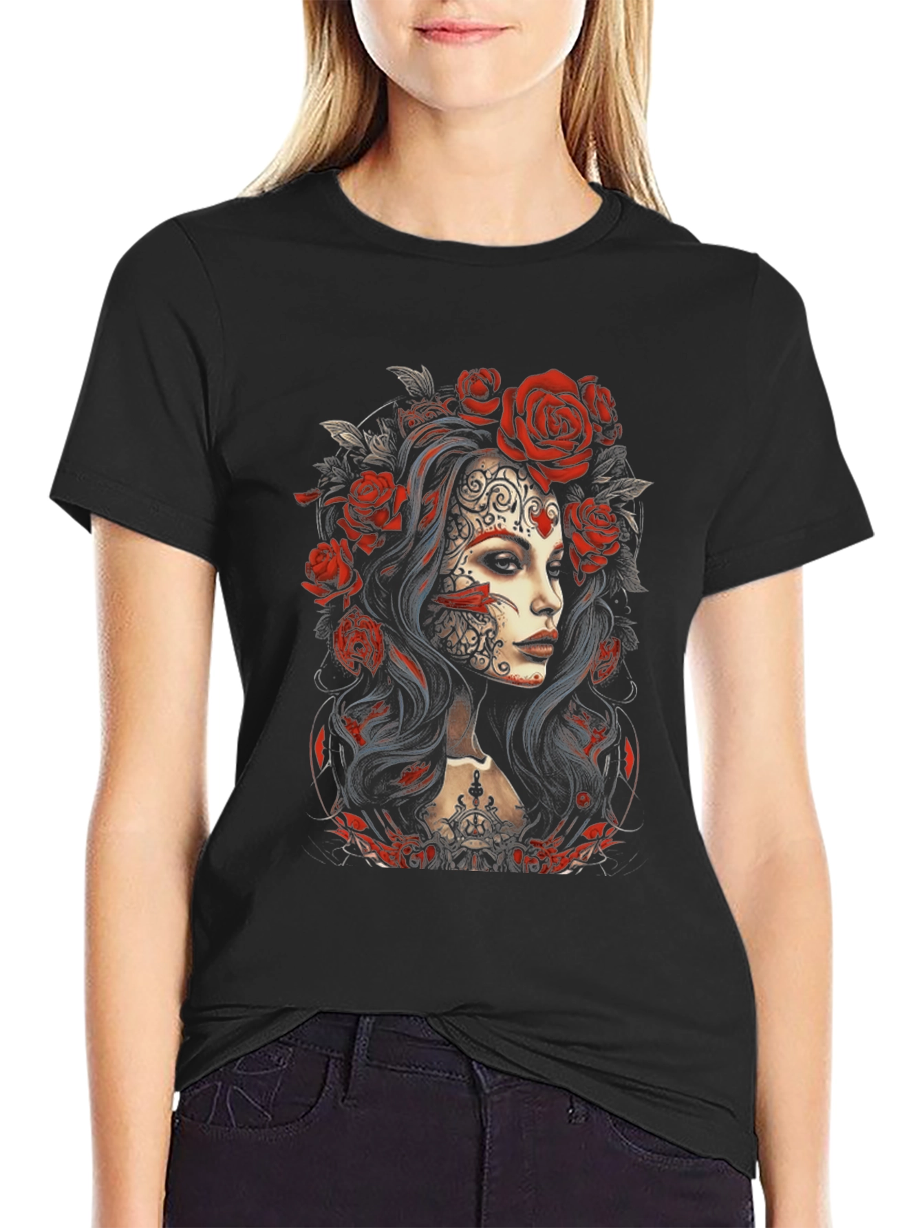 Day of the Dead Woman T-Shirt