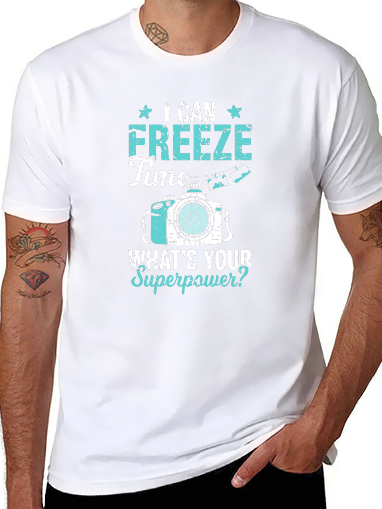 I Can Freeze Time Photography T-Shirt