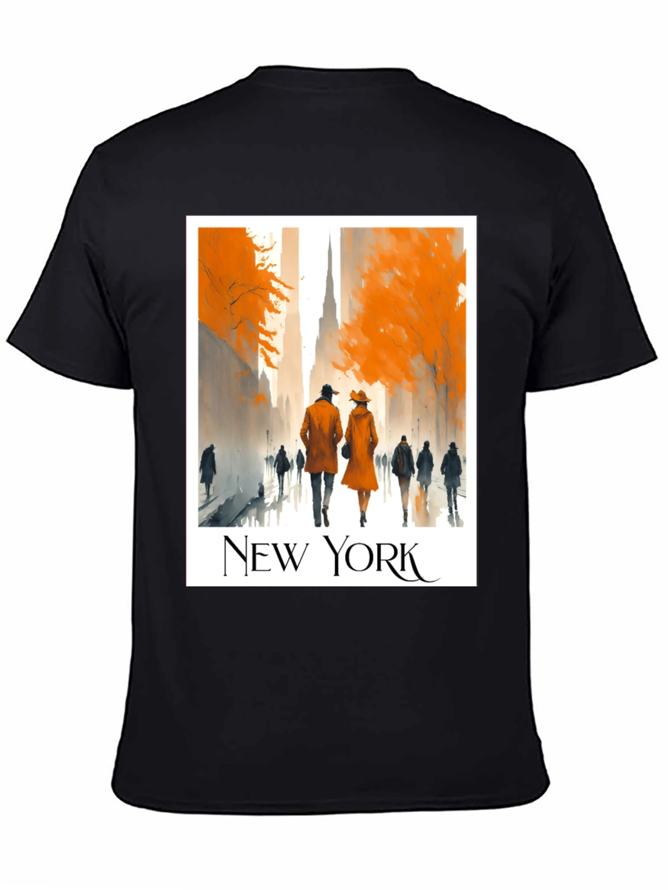 New York Cityscape Graphic Tee