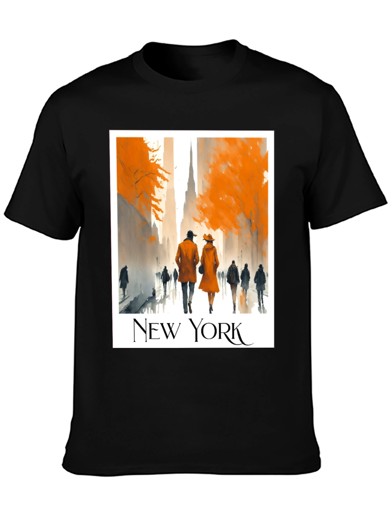 New York Cityscape Graphic Tee