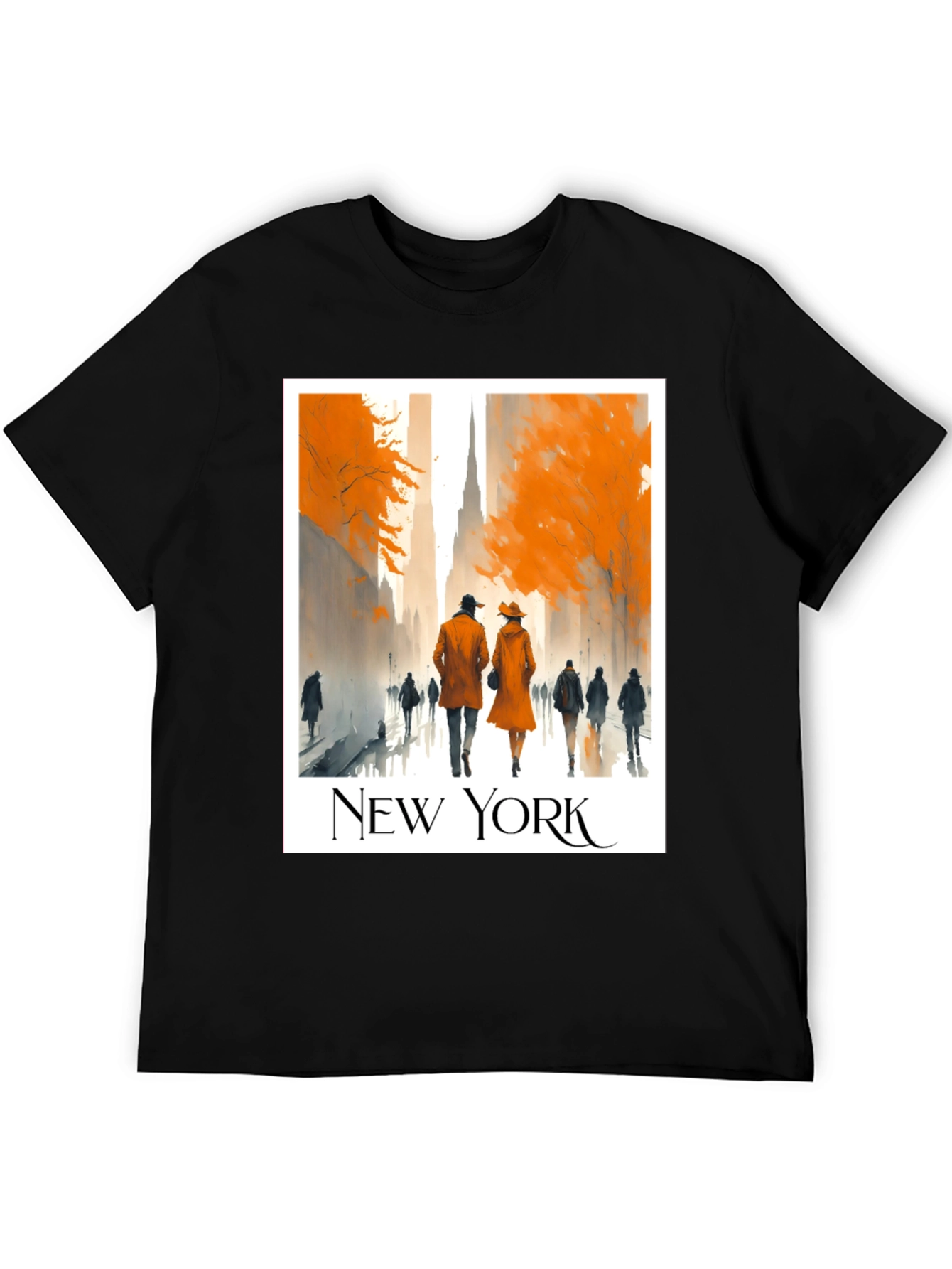 New York Cityscape Graphic Tee