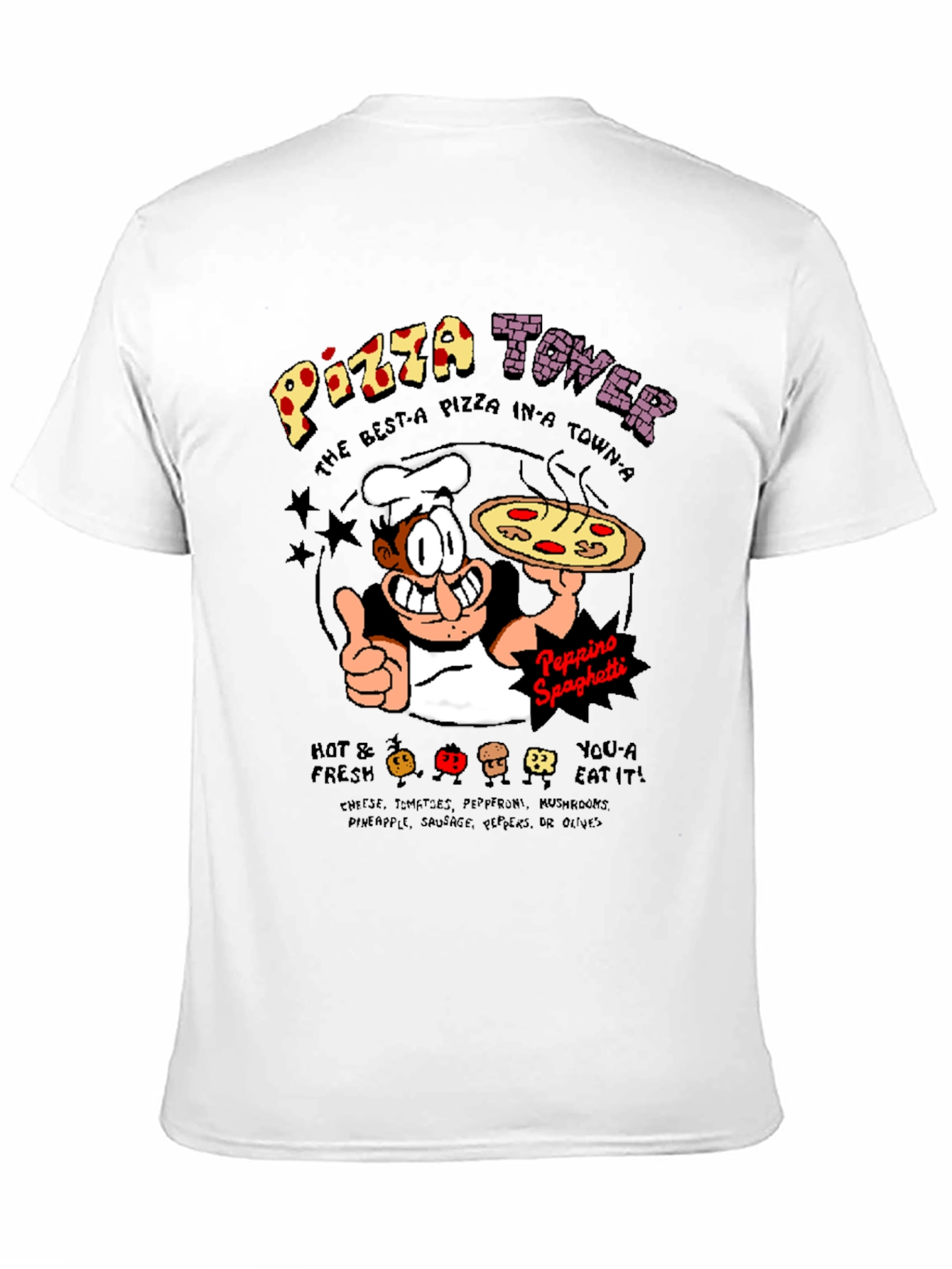 Pizza Tower Graphic Tee