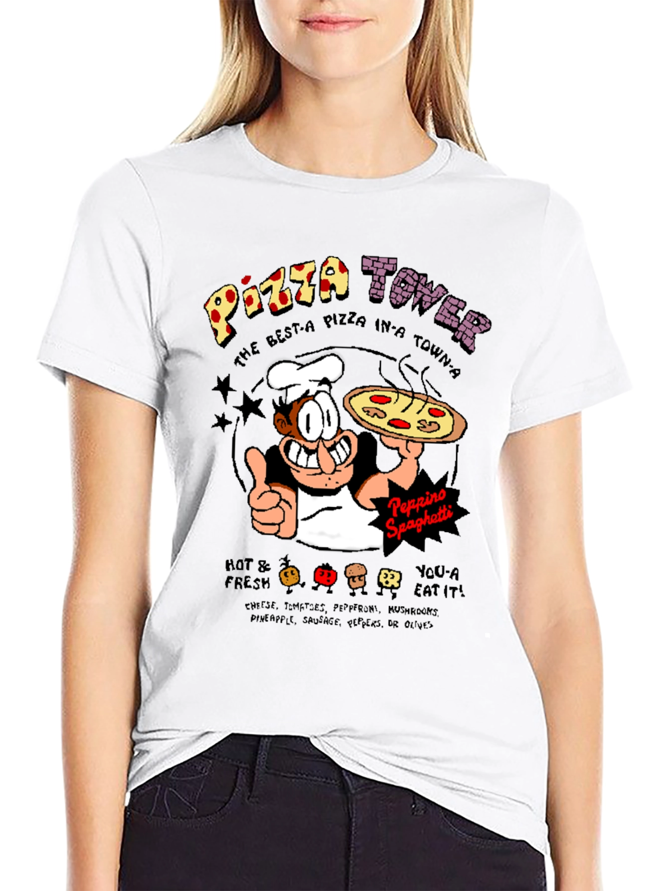 Pizza Tower Graphic Tee