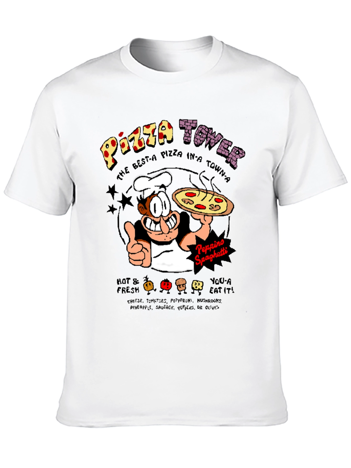 Pizza Tower Graphic Tee