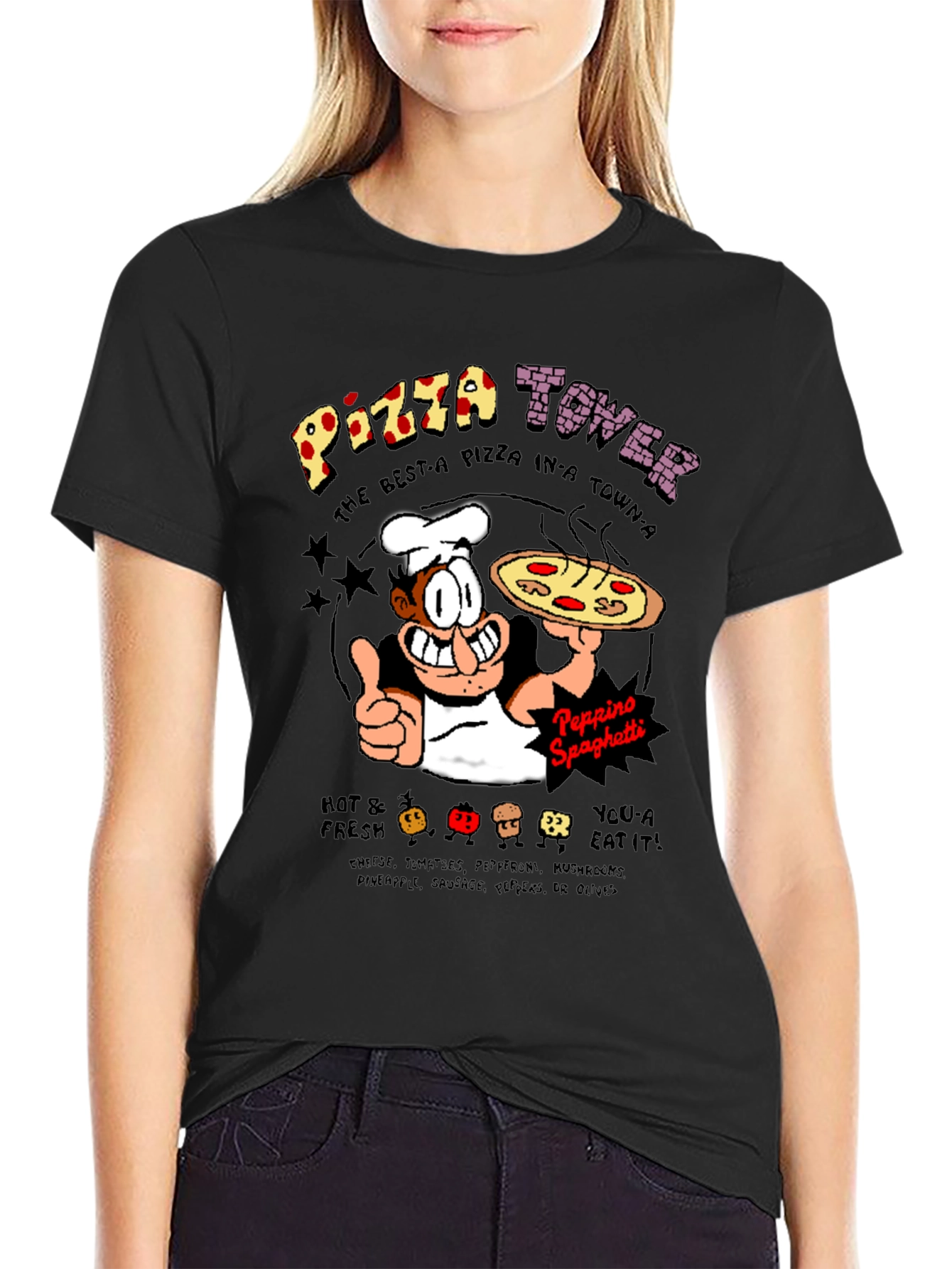 Pizza Tower Graphic Tee