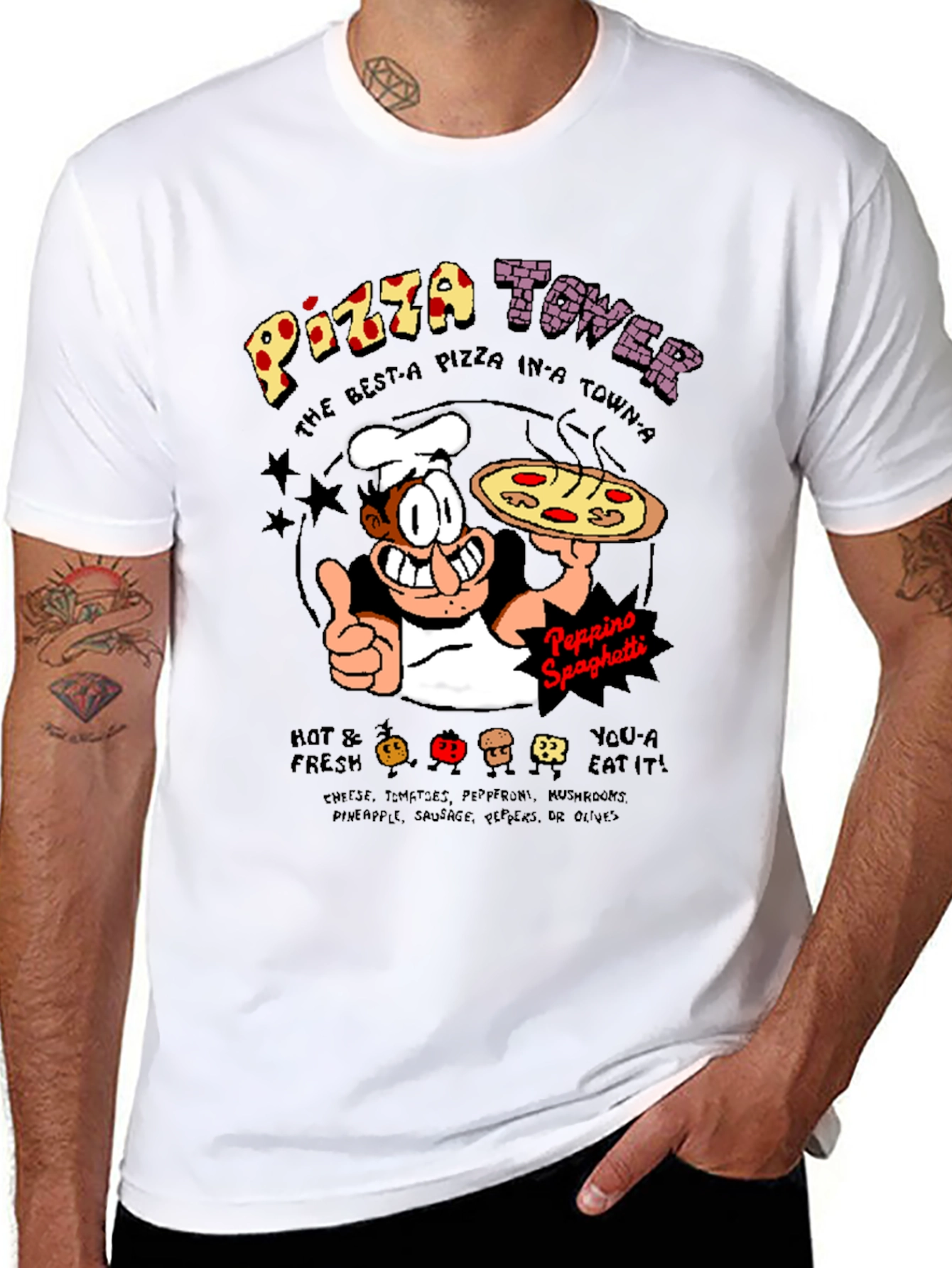 Pizza Tower Graphic Tee