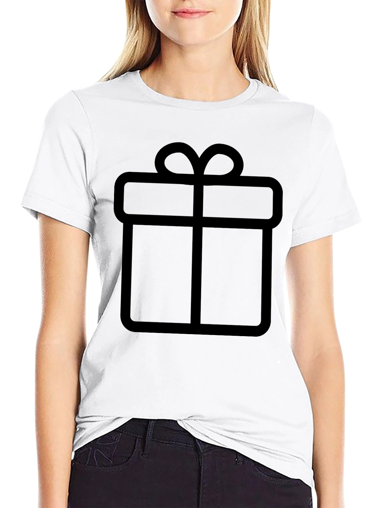 Gift Graphic Black T-Shirt