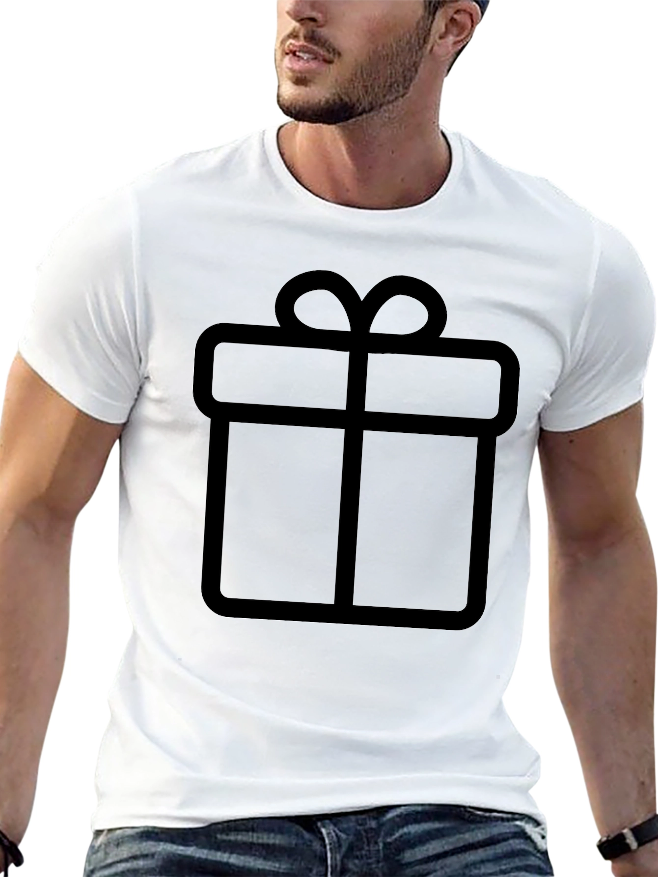 Gift Graphic Black T-Shirt