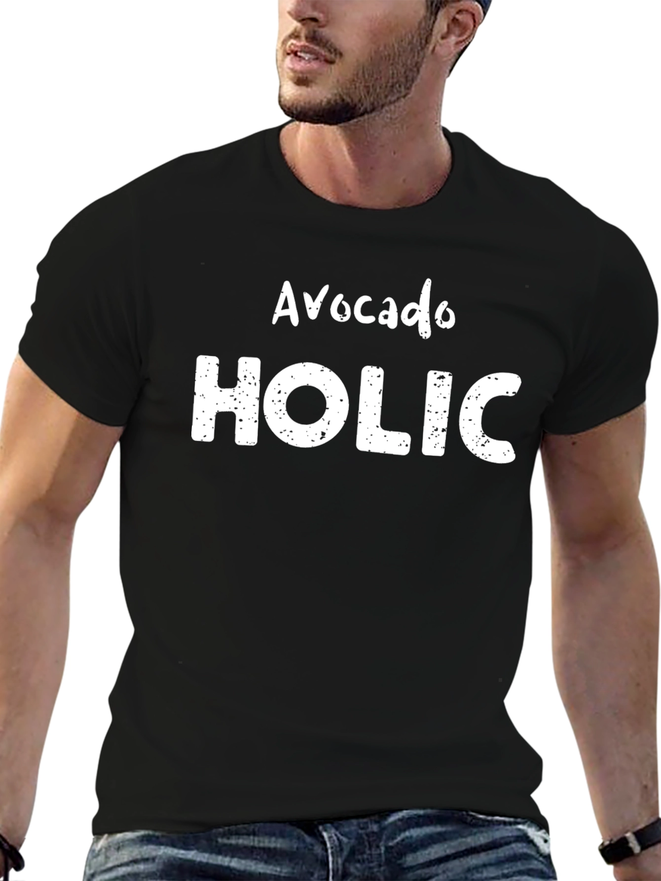 Avocado Holic Graphic T-Shirt - Foodie Tee