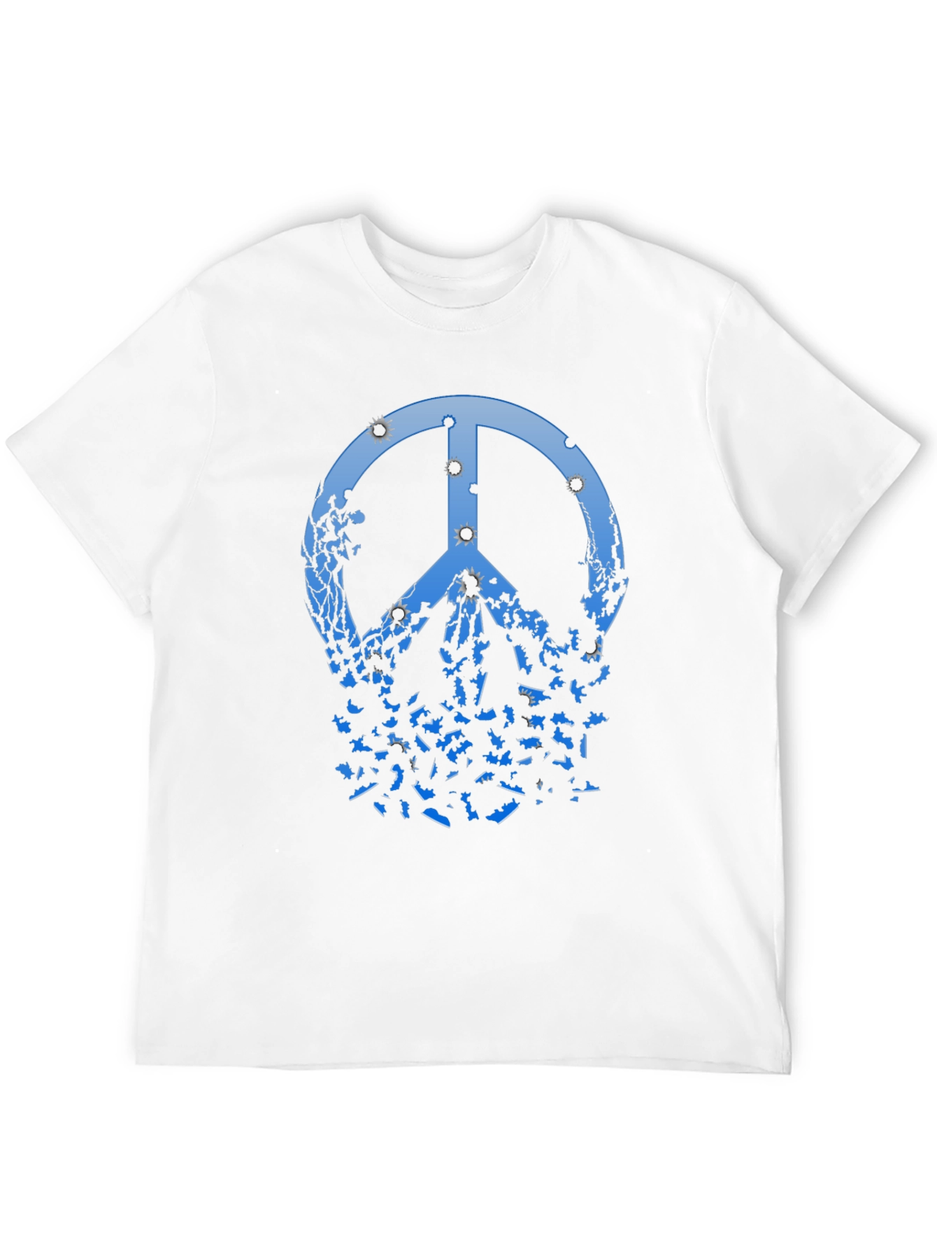 Peace Sign Black Graphic Tee