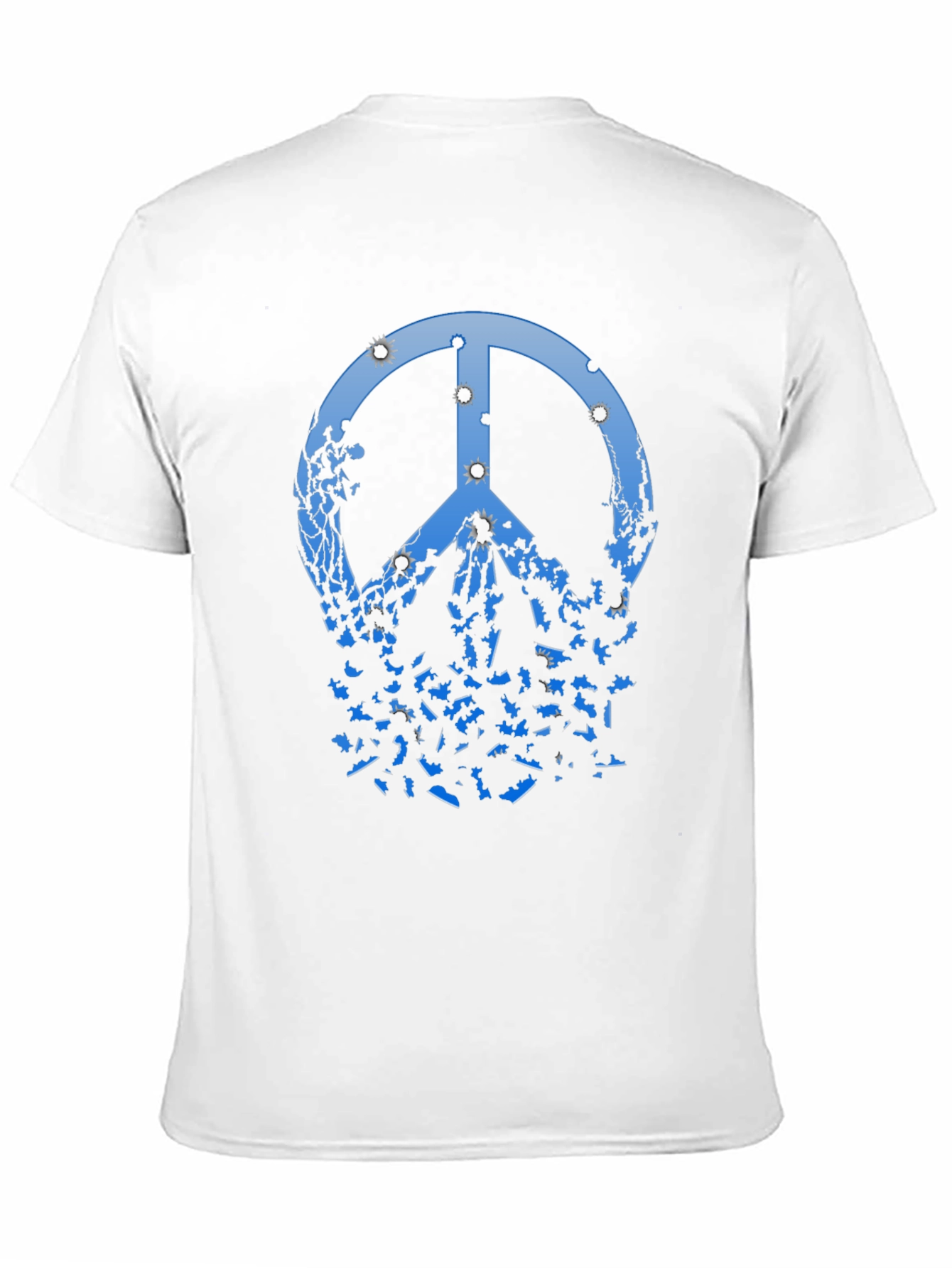 Peace Sign Black Graphic Tee