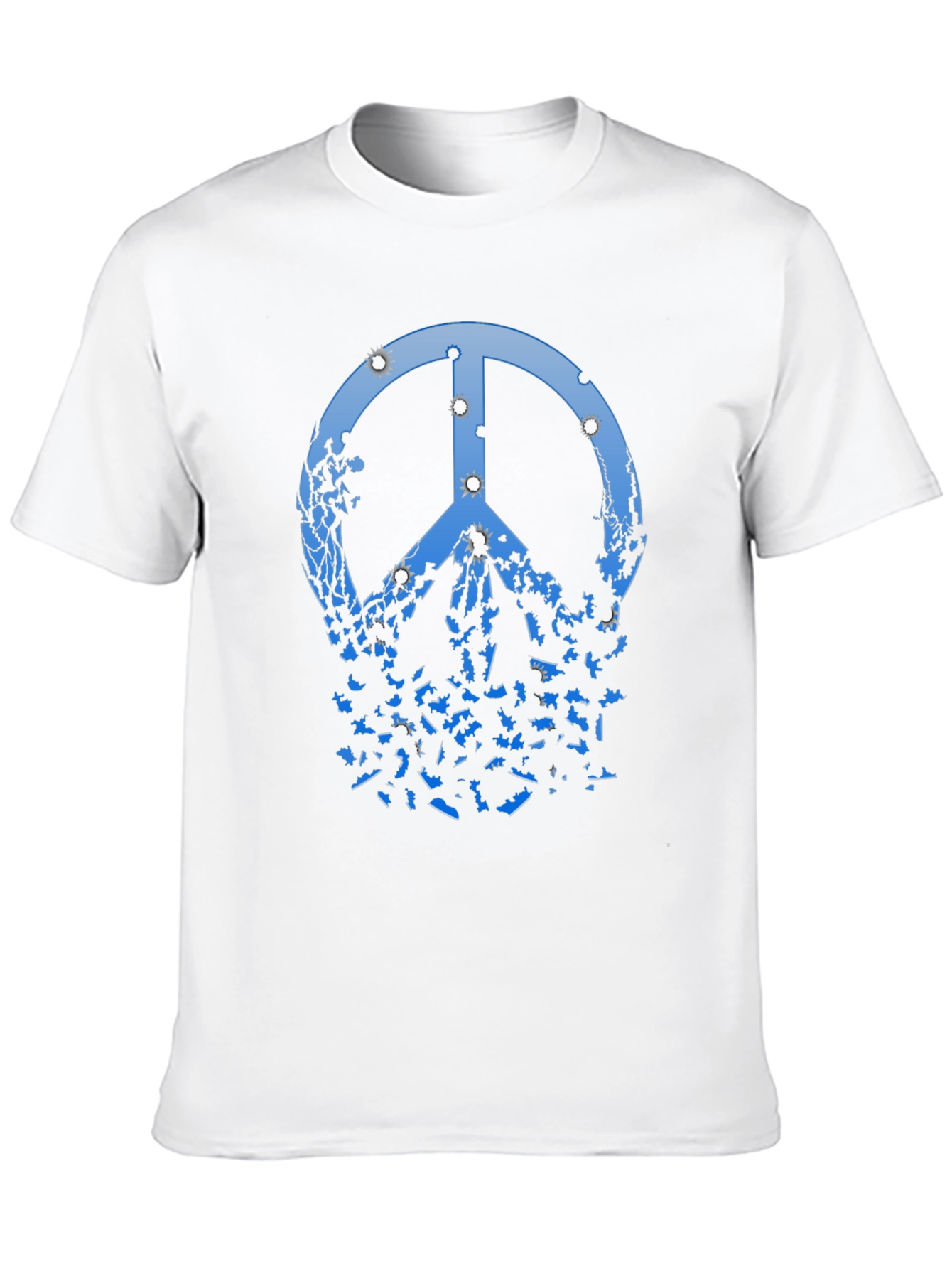 Peace Sign Black Graphic Tee