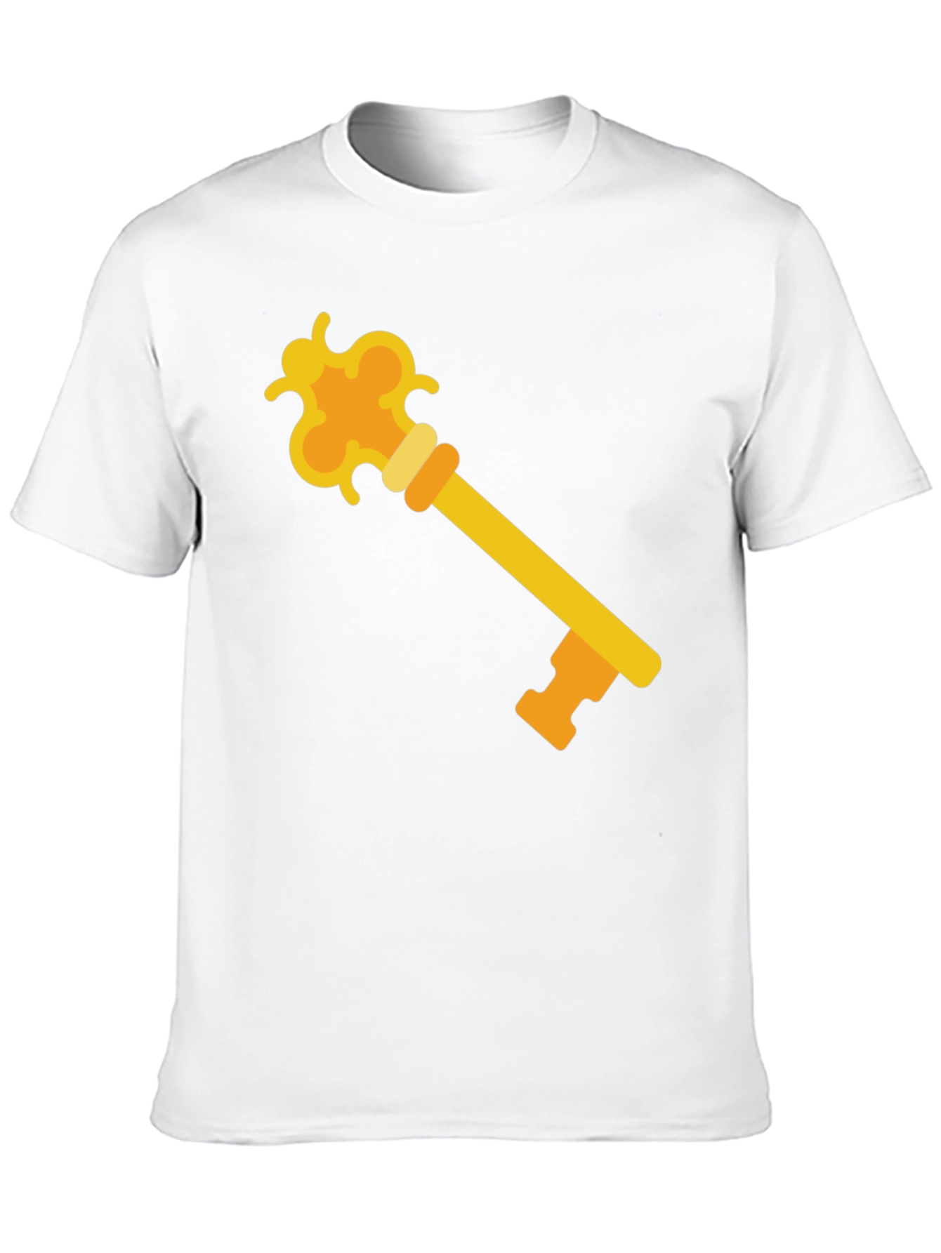 Golden Key Graphic Tee - Unlock Your Style!