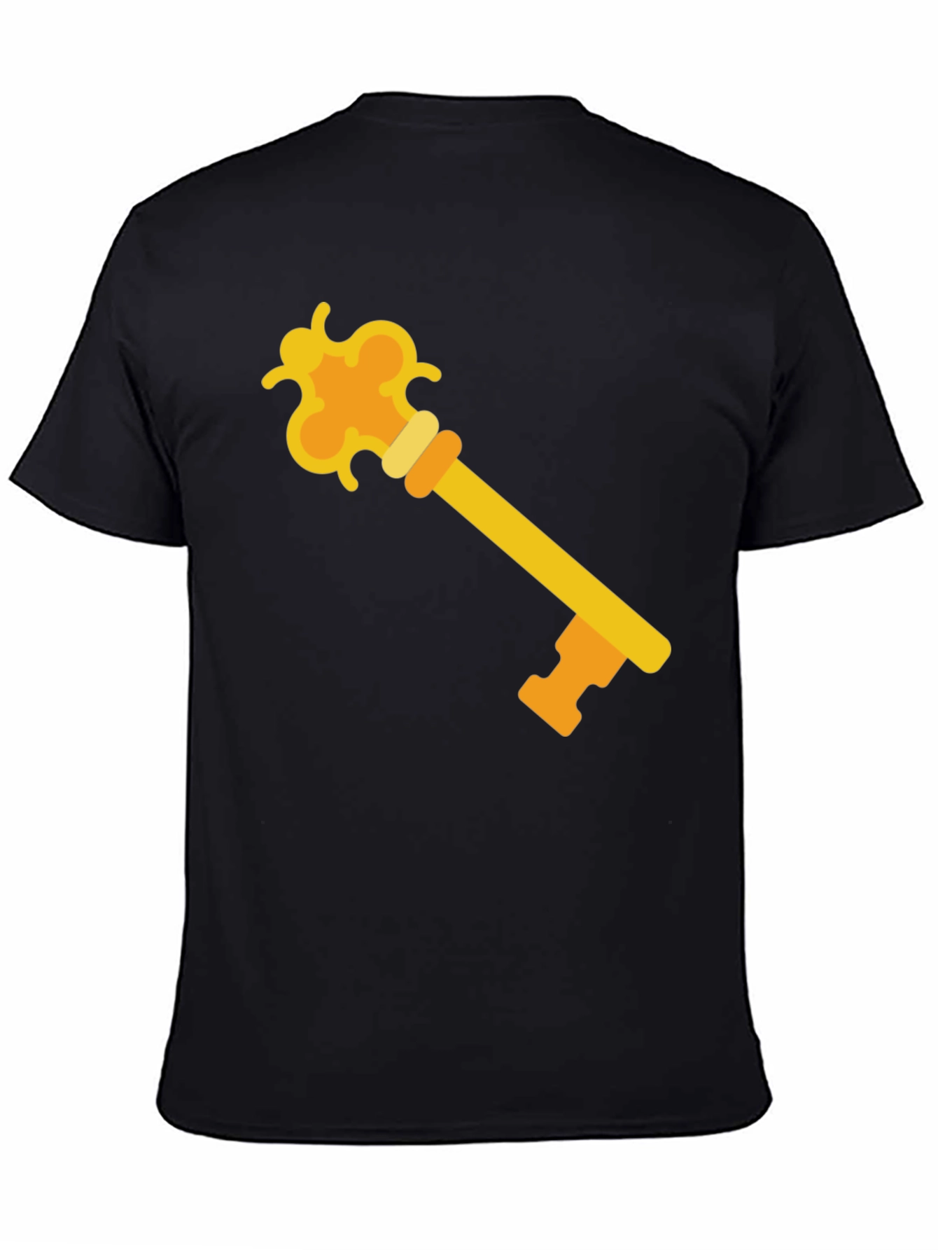 Golden Key Graphic Tee - Unlock Your Style!