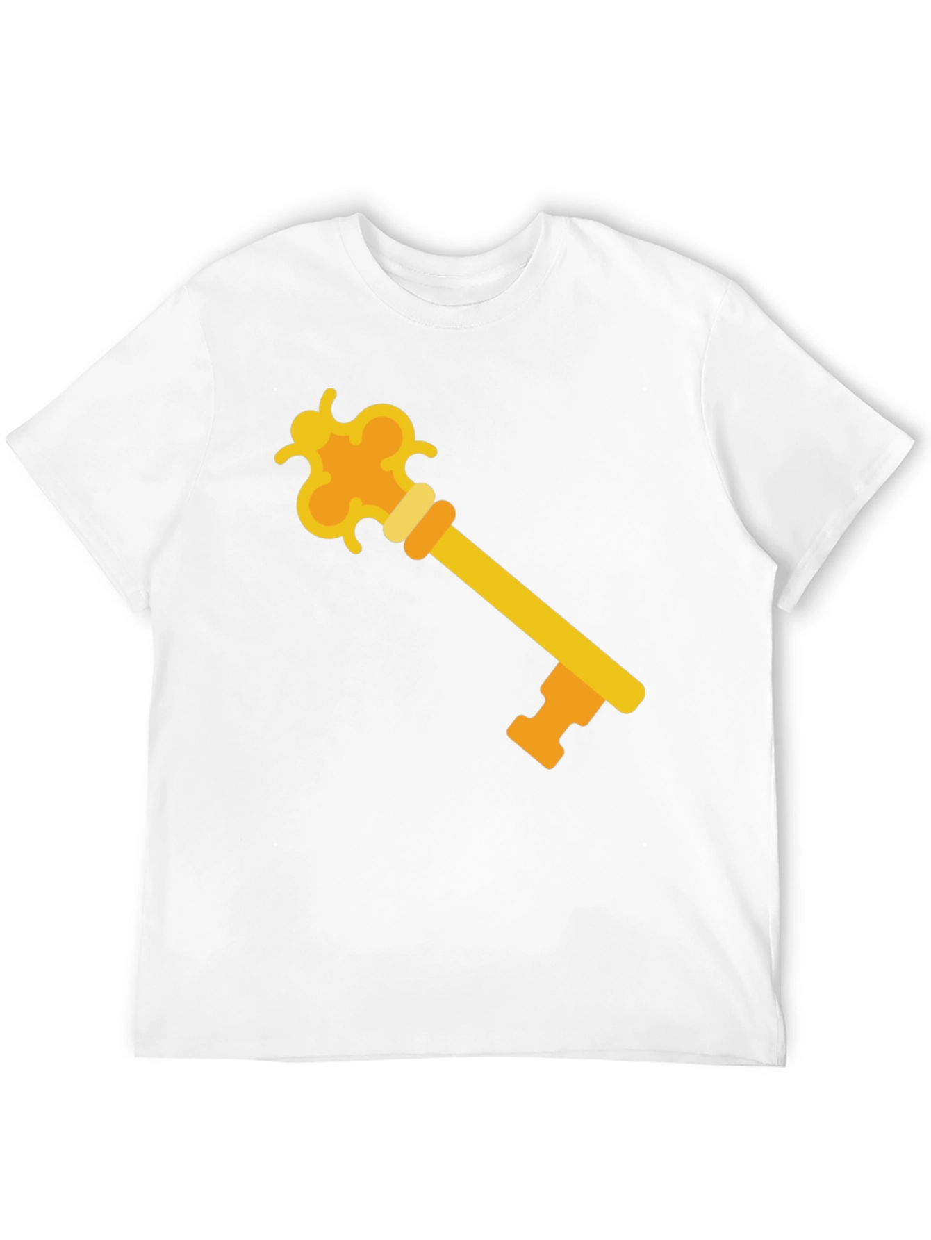Golden Key Graphic Tee - Unlock Your Style!