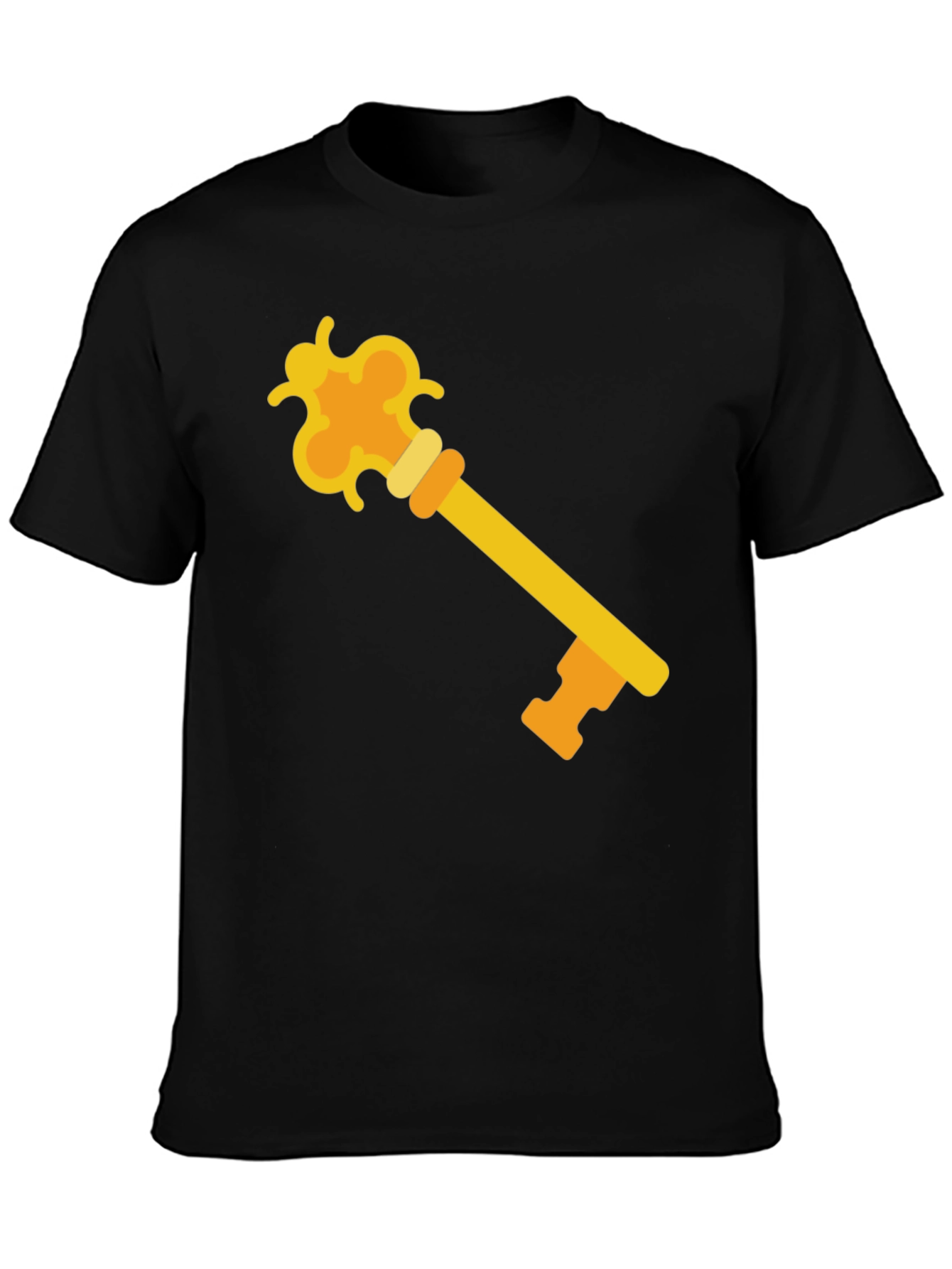 Golden Key Graphic Tee - Unlock Your Style!