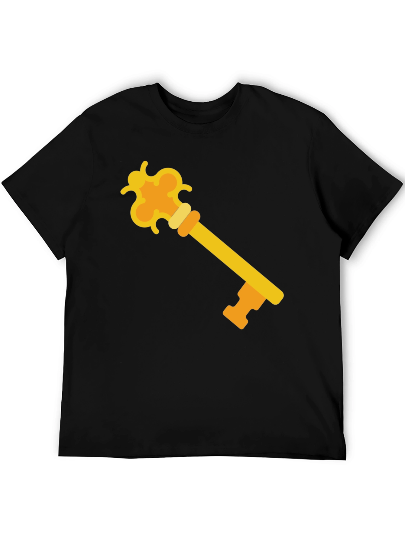 Golden Key Graphic Tee - Unlock Your Style!