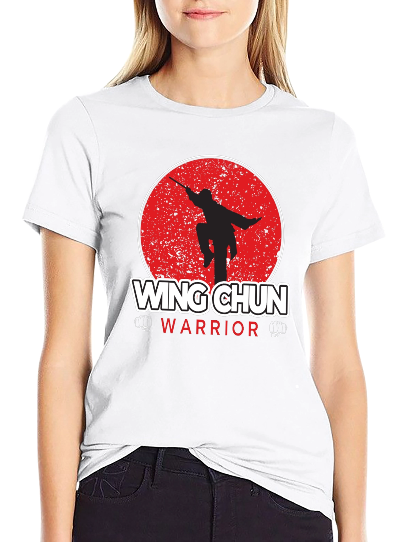 Wing Chun Warrior Graphic T-Shirt