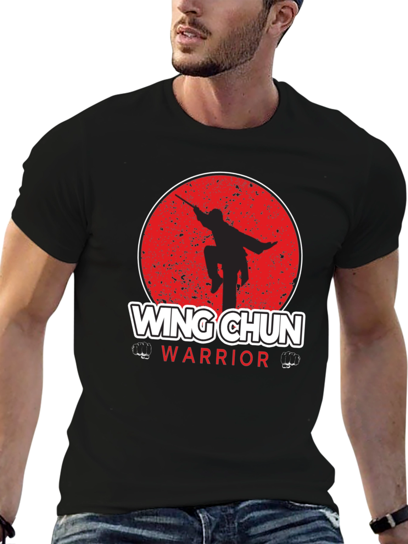 Wing Chun Warrior Graphic T-Shirt