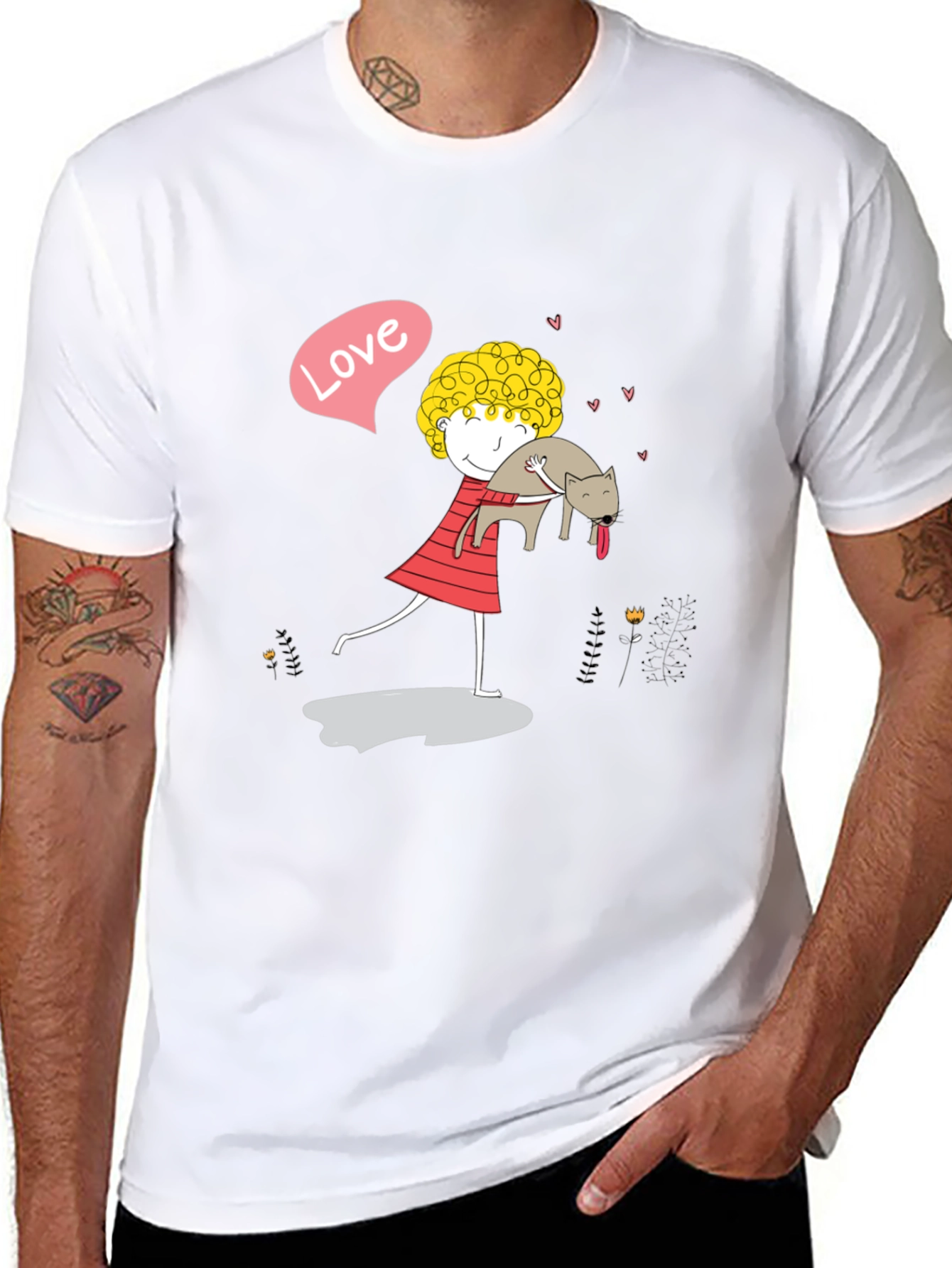 Love Dog T-Shirt