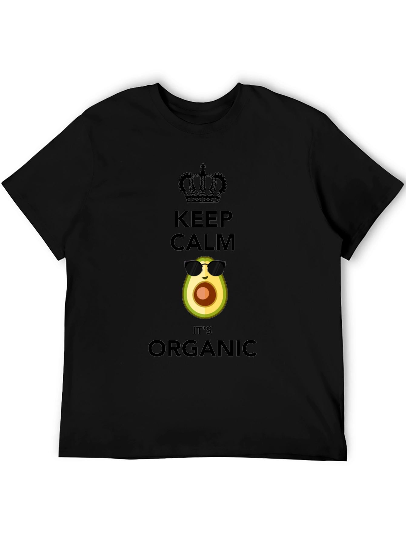 Keep Calm Its Organic Avocado T-Shirt