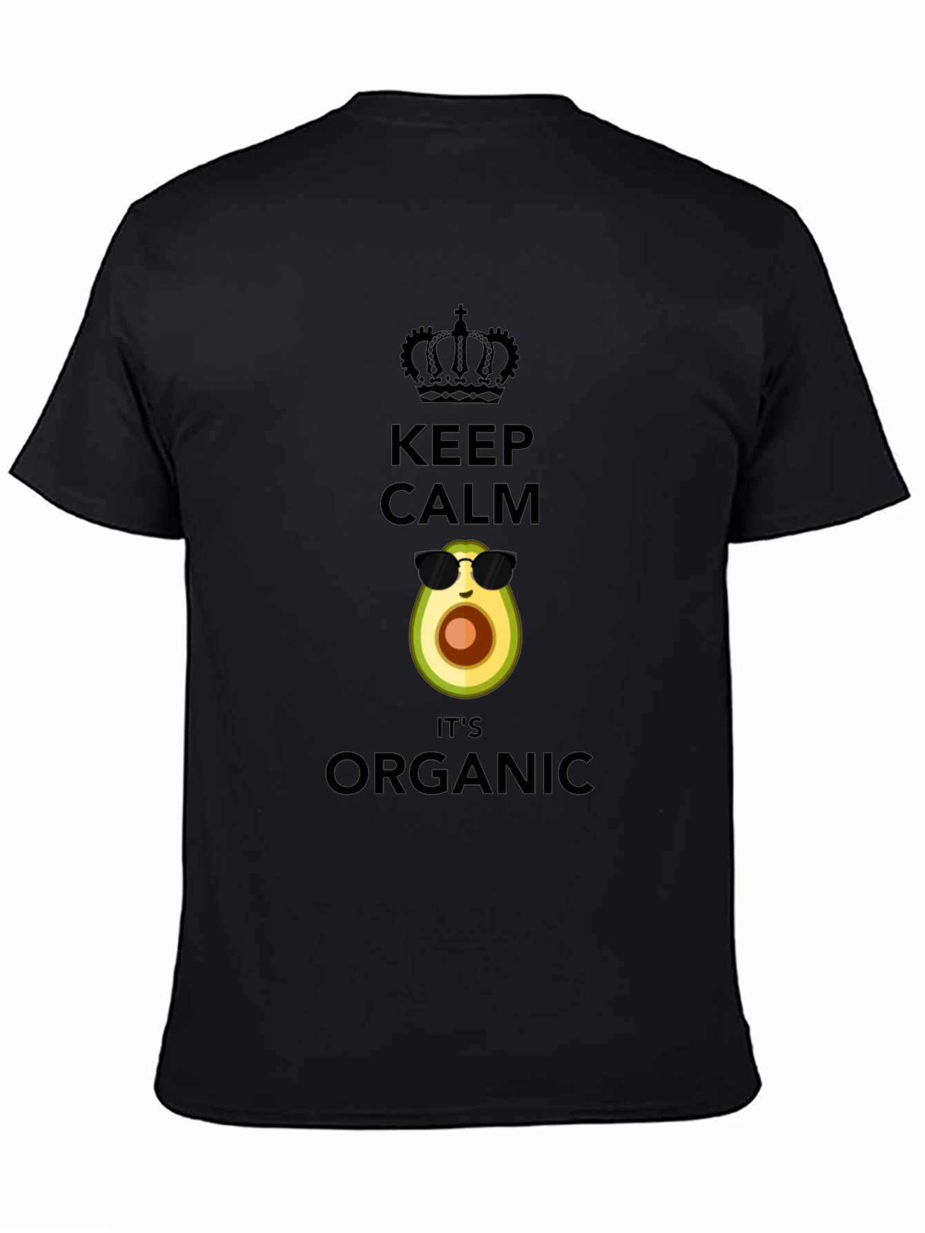 Keep Calm Its Organic Avocado T-Shirt