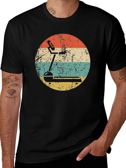 Retro Metal Detector T-Shirt Vintage Design