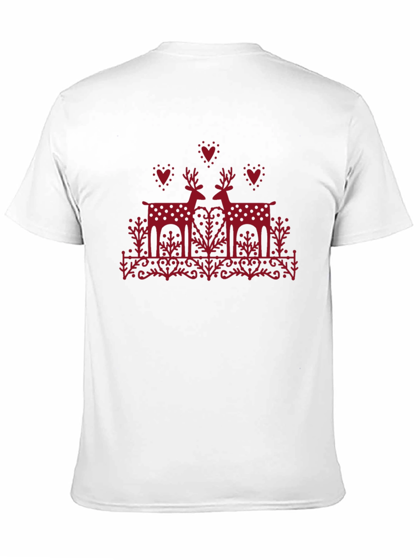 Festive Deer Graphic Tee