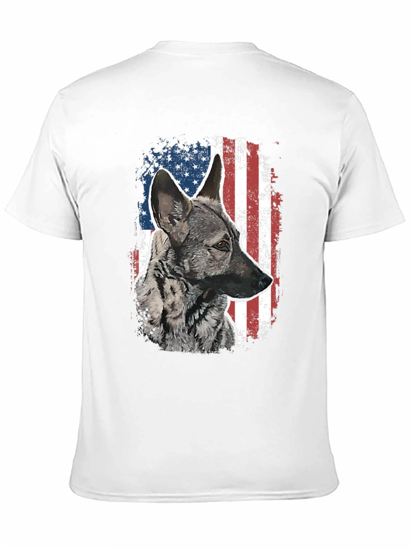 Patriotic German Shepherd Graphic Tee