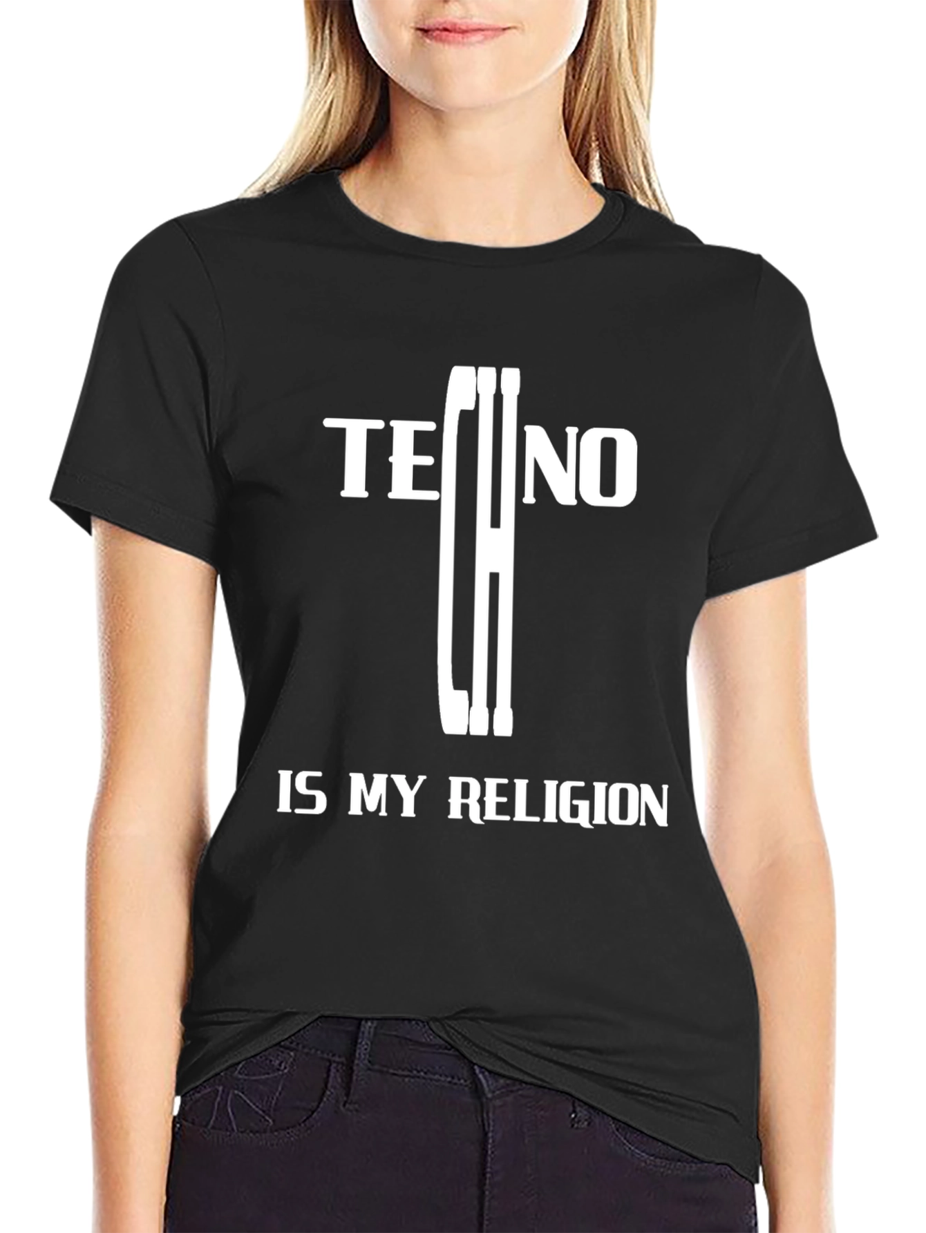 Techno is My Religion T-Shirt - Music Lover Tee