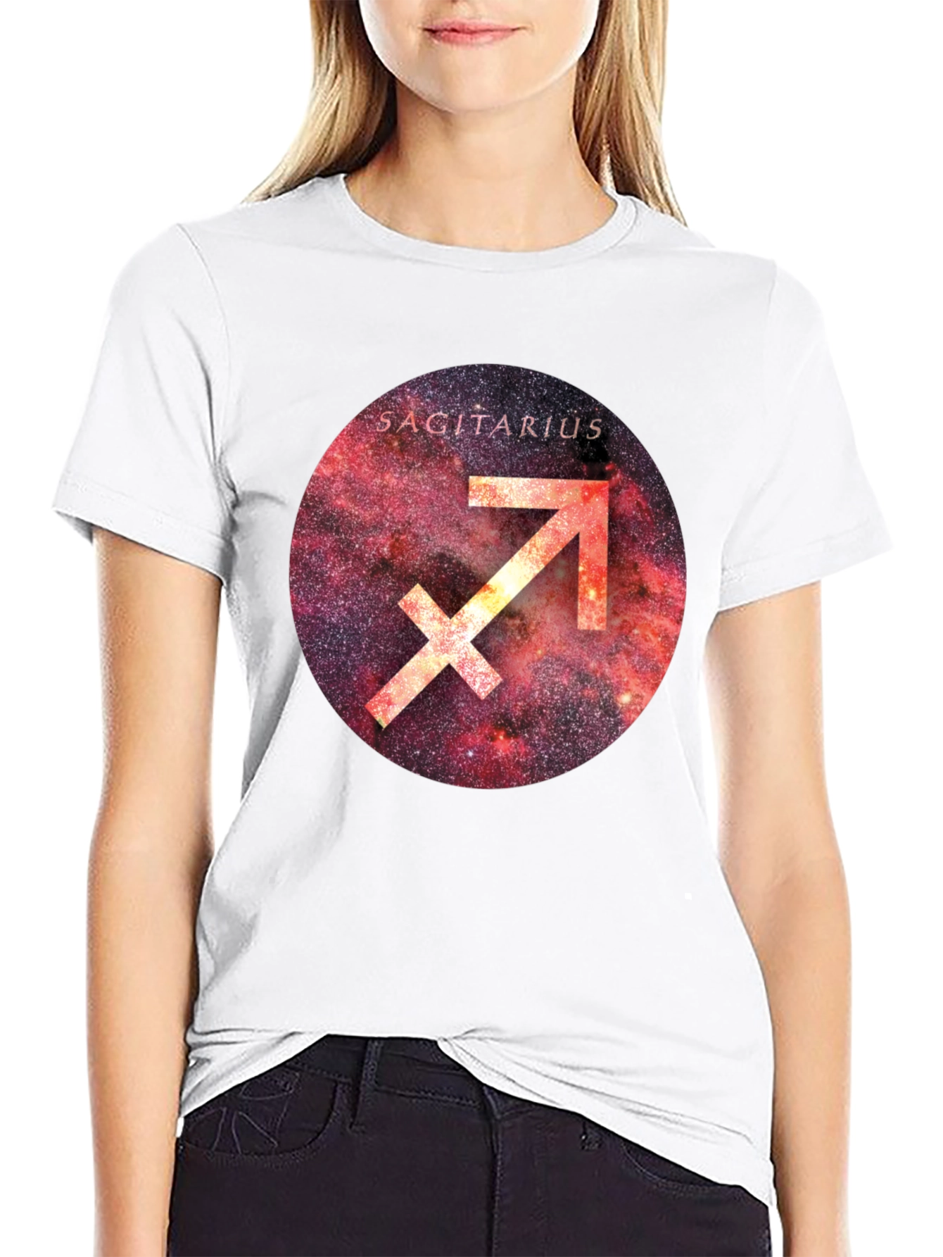 Sagittarius Zodiac Galaxy T-Shirt
