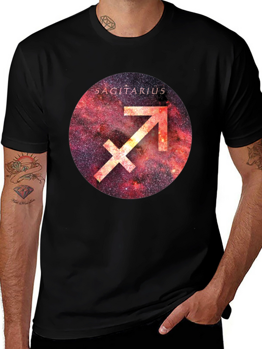 Sagittarius Zodiac Galaxy T-Shirt