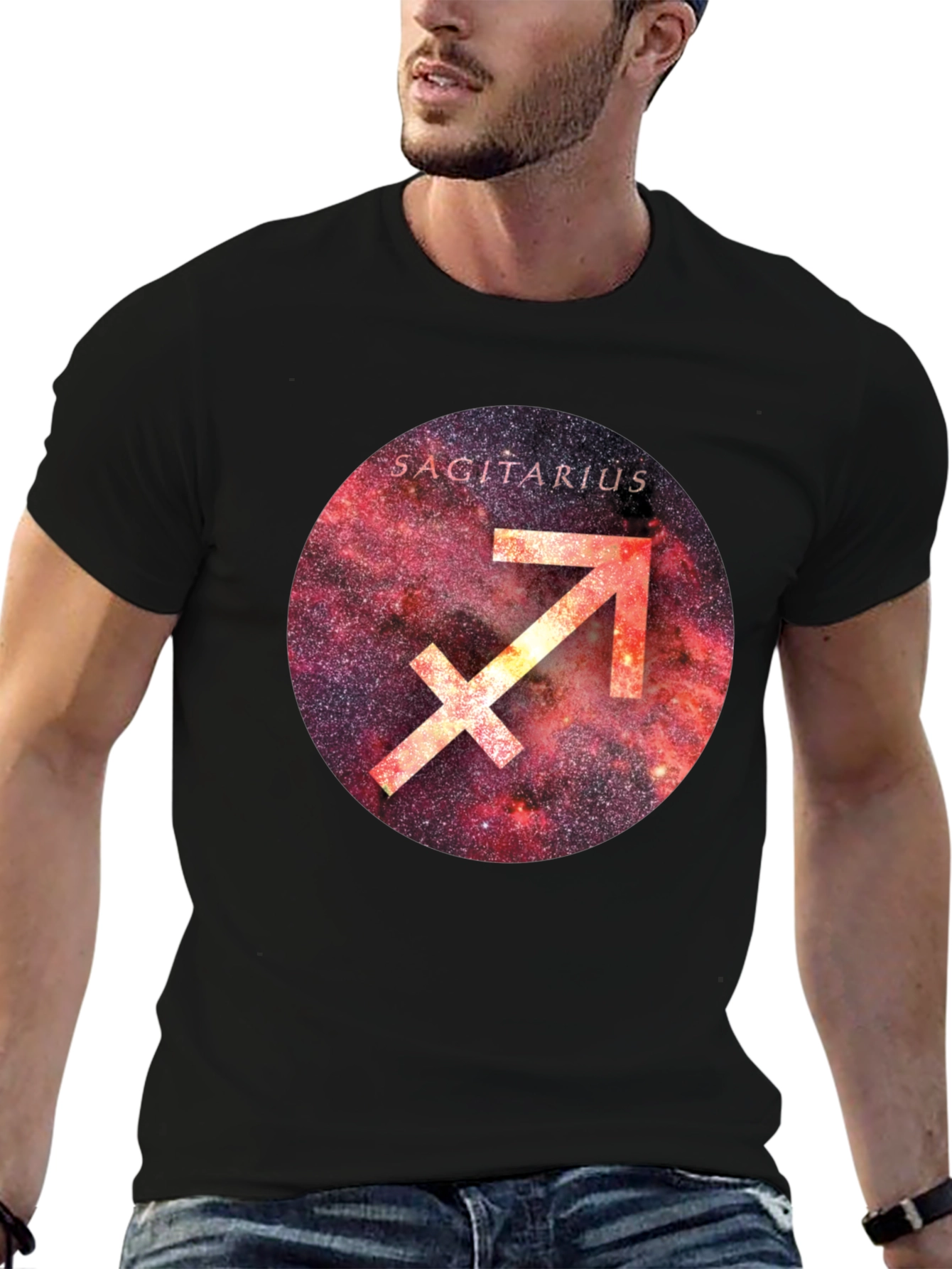 Sagittarius Zodiac Galaxy T-Shirt