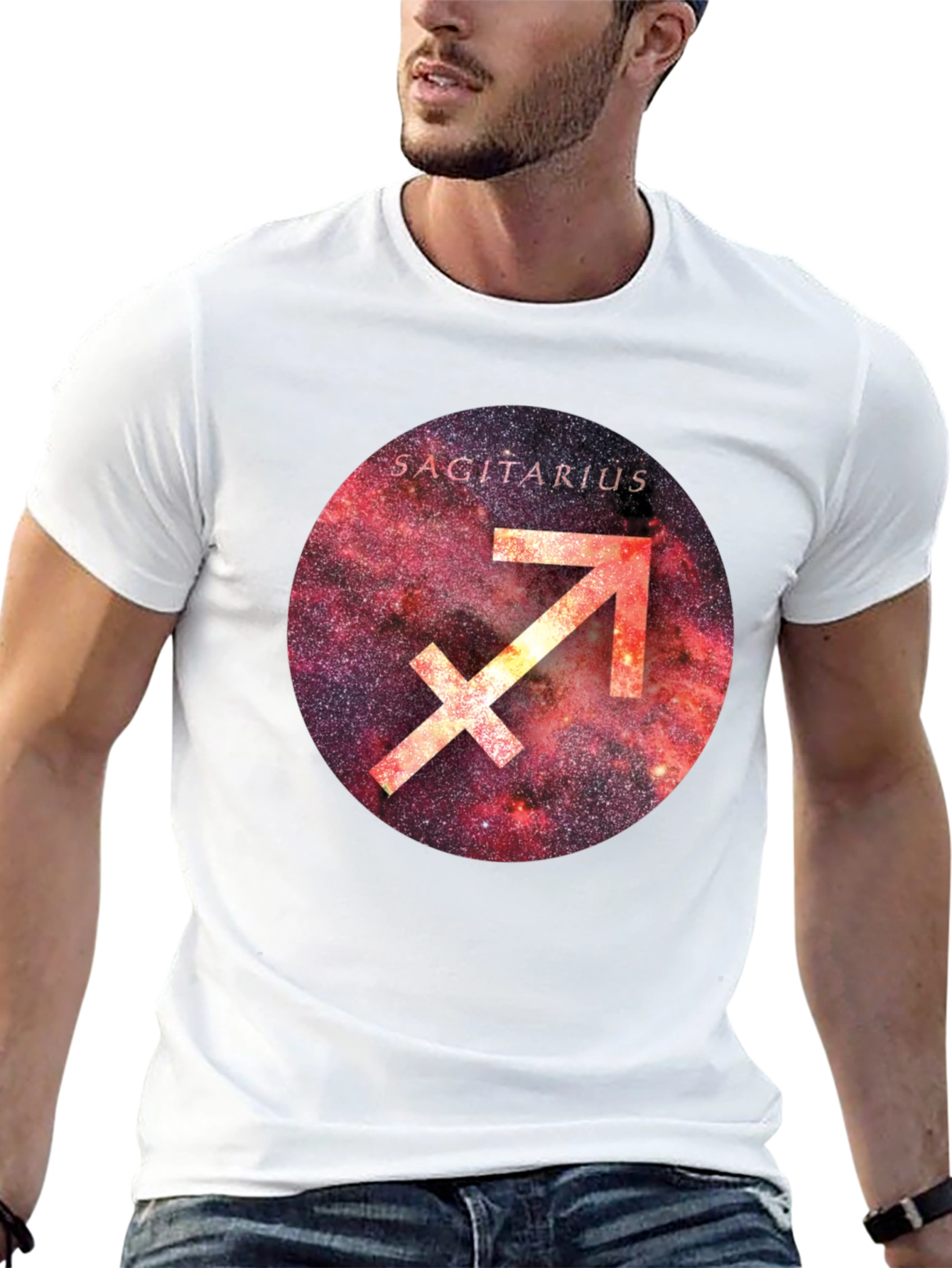 Sagittarius Zodiac Galaxy T-Shirt
