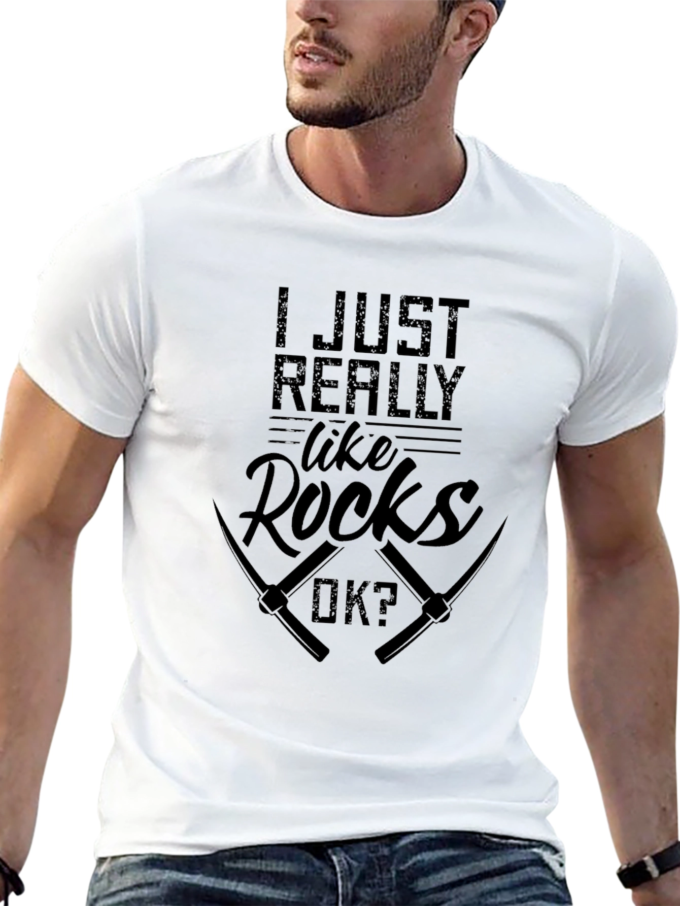 I Just Really Like Rocks T-Shirt