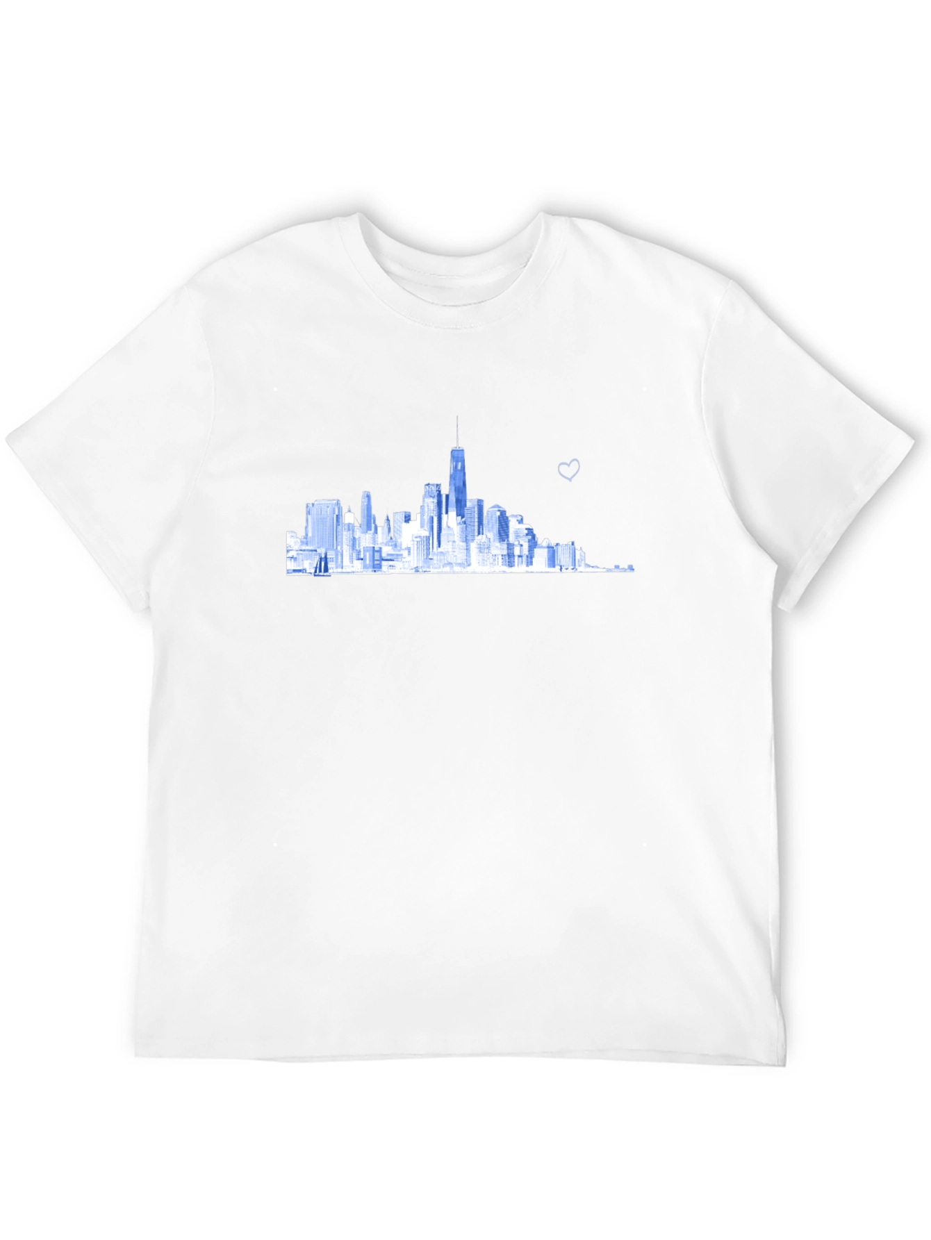 Skyline Graphic Tee - Modern Cityscape Design