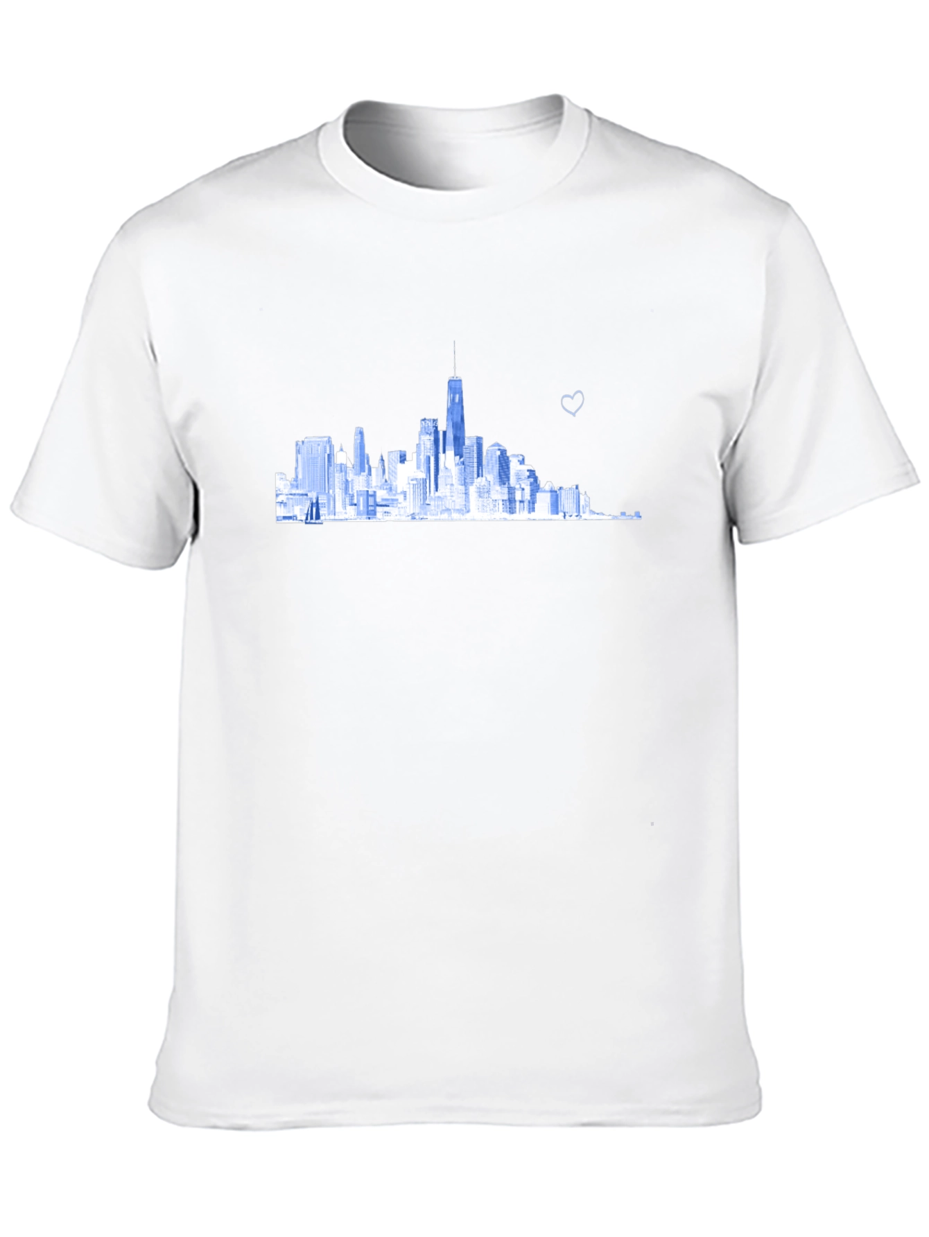 Skyline Graphic Tee - Modern Cityscape Design