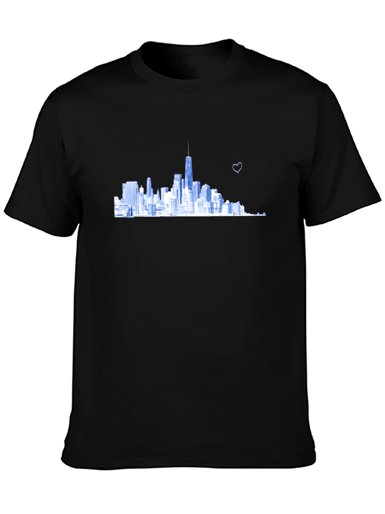 Skyline Graphic Tee - Modern Cityscape Design