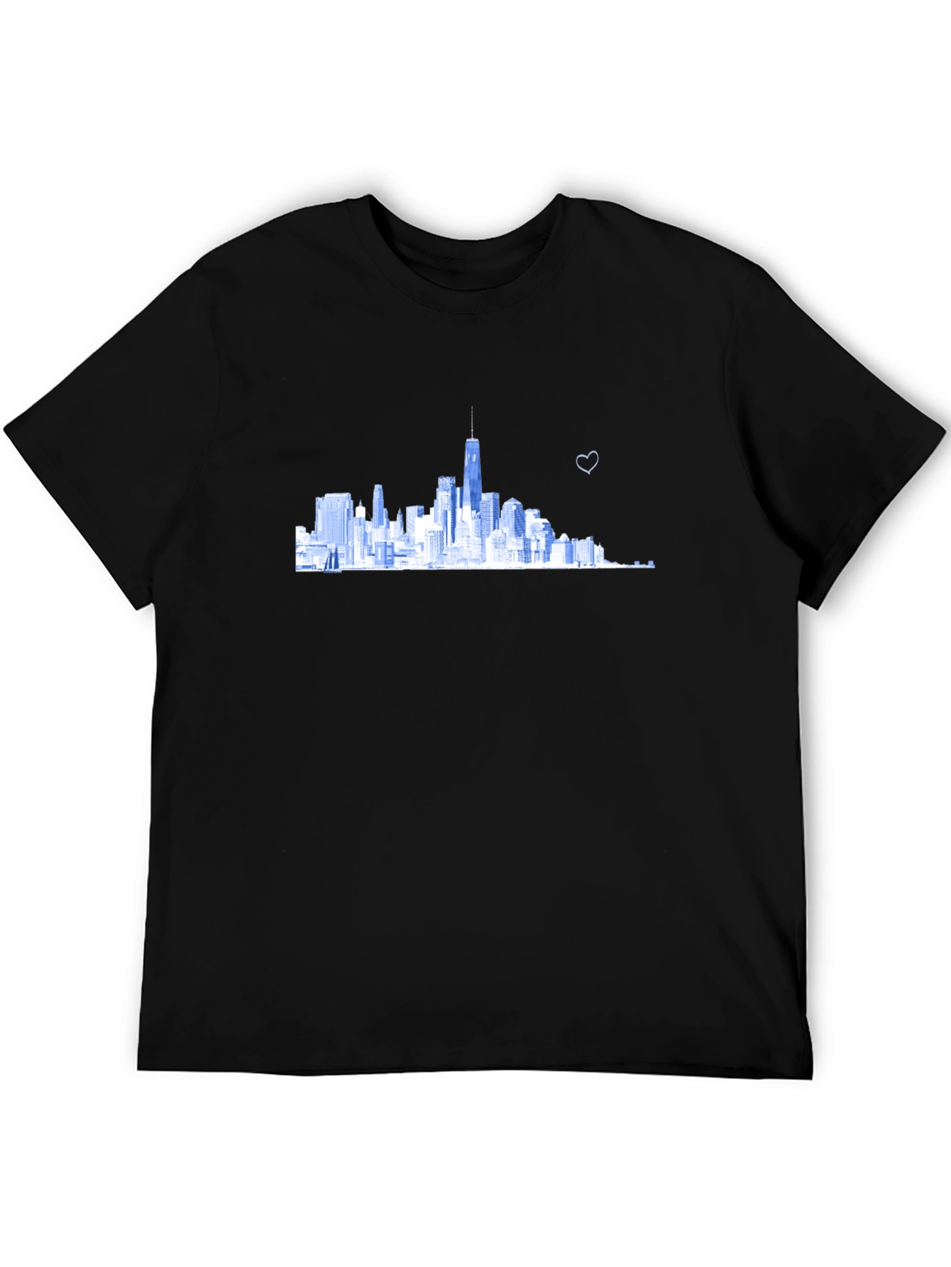 Skyline Graphic Tee - Modern Cityscape Design