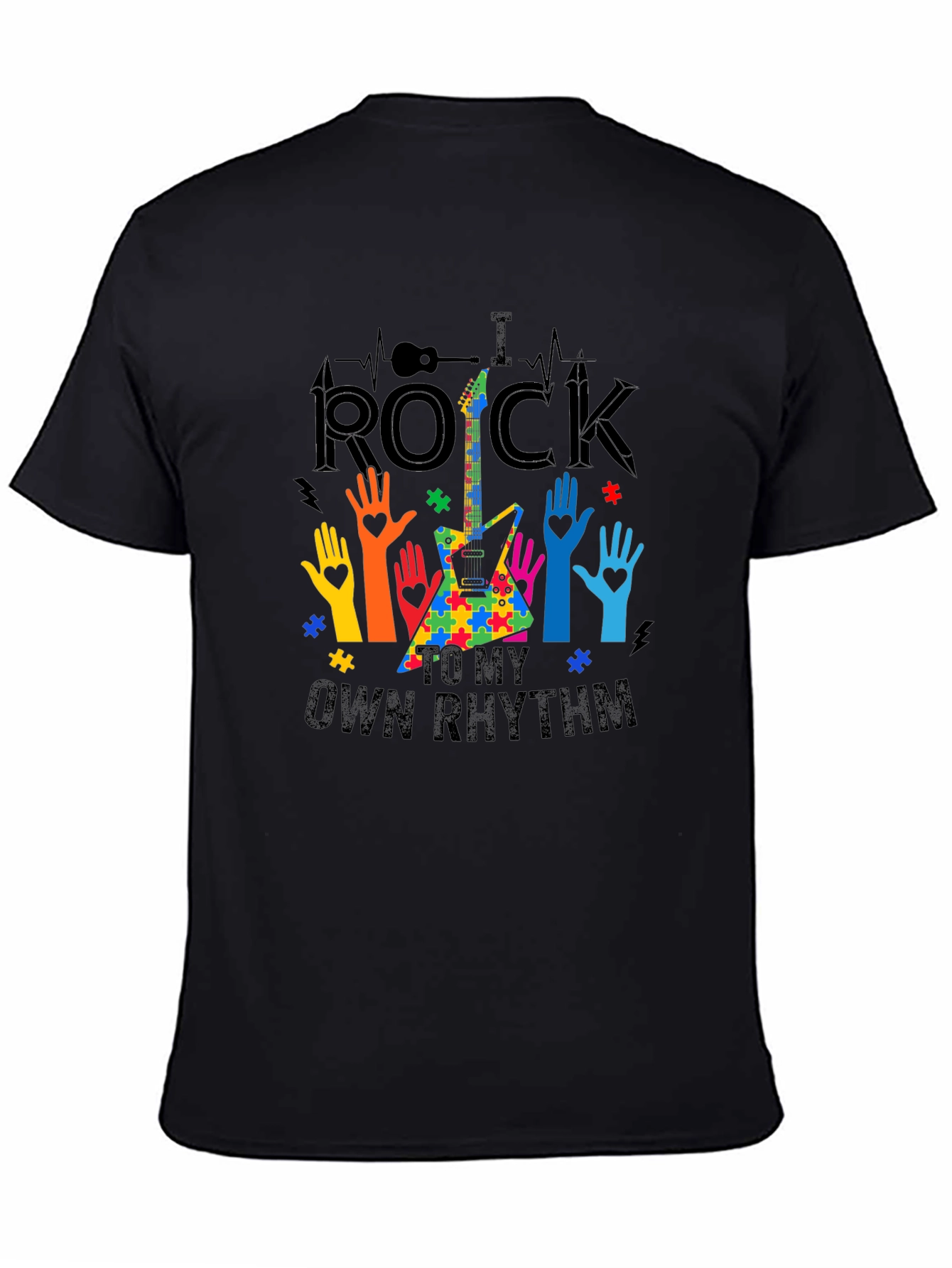 I Rock To My Own Rhythm Autism Awareness T-Shirt