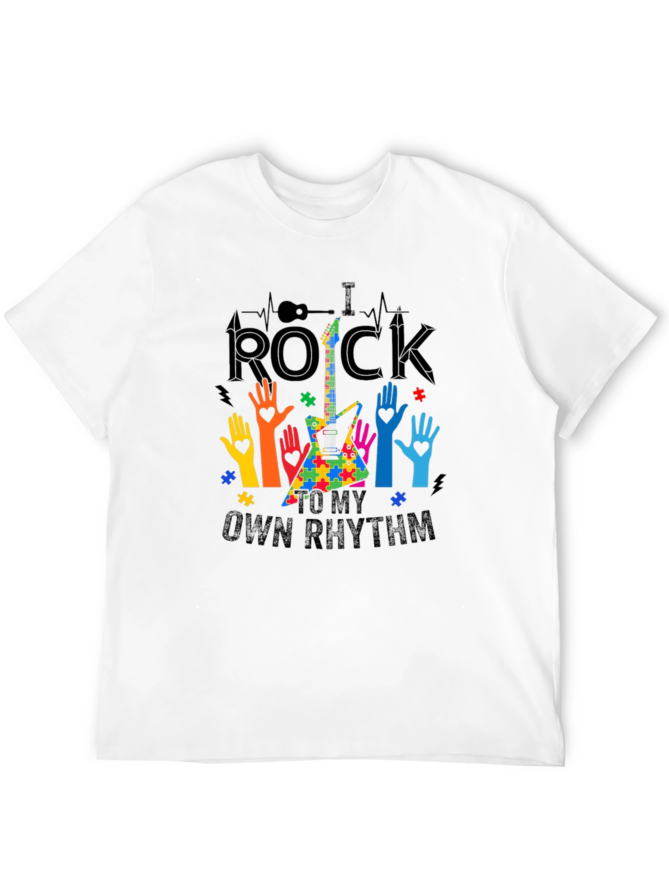 I Rock To My Own Rhythm Autism Awareness T-Shirt