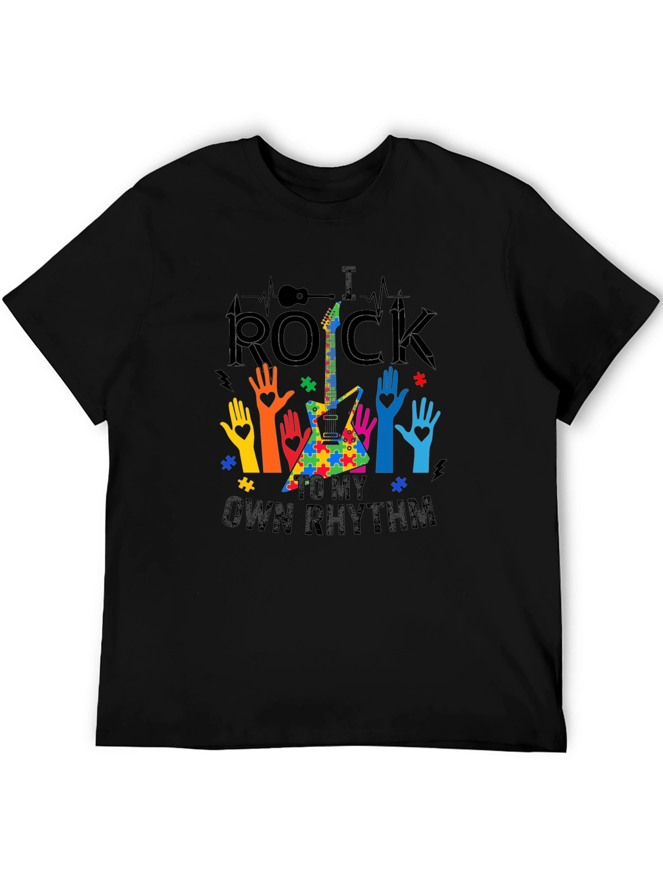 I Rock To My Own Rhythm Autism Awareness T-Shirt