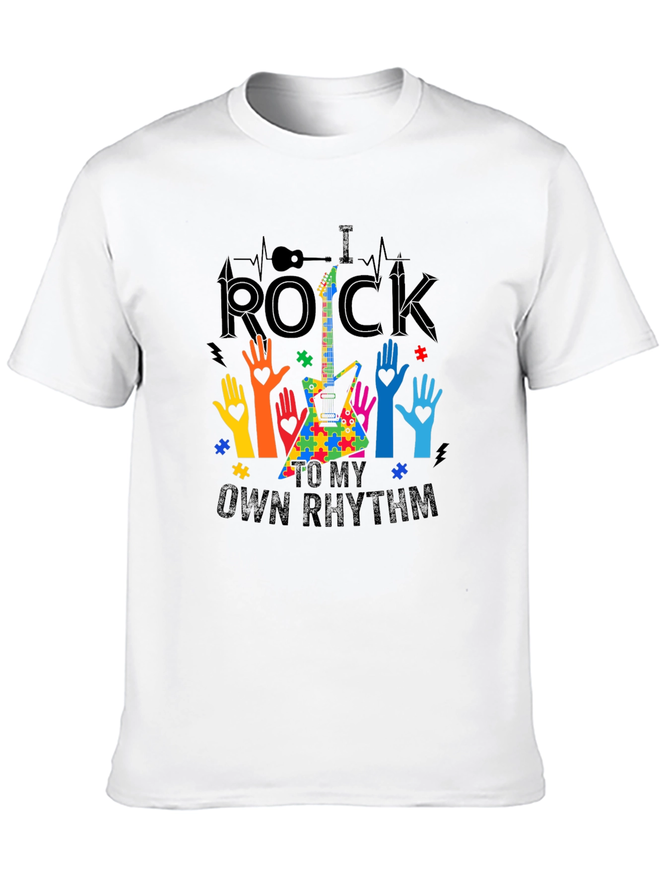 I Rock To My Own Rhythm Autism Awareness T-Shirt