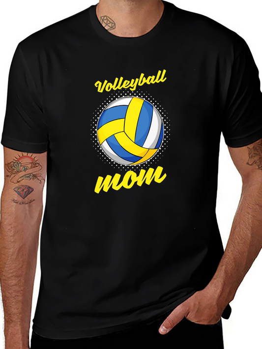Volleyball Mom Graphic T-Shirt
