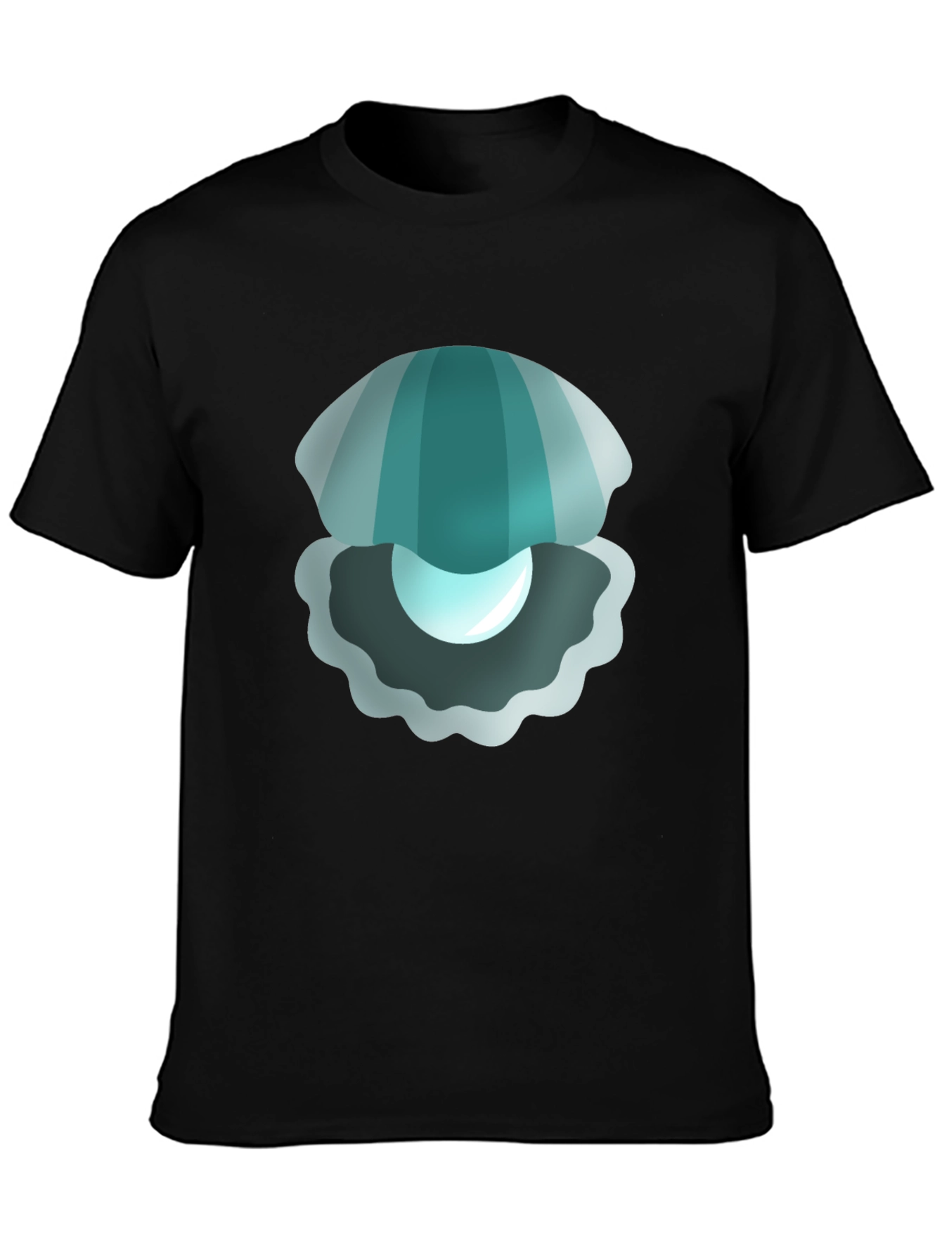 Pearl Clam Graphic T-Shirt - Soft & Stylish