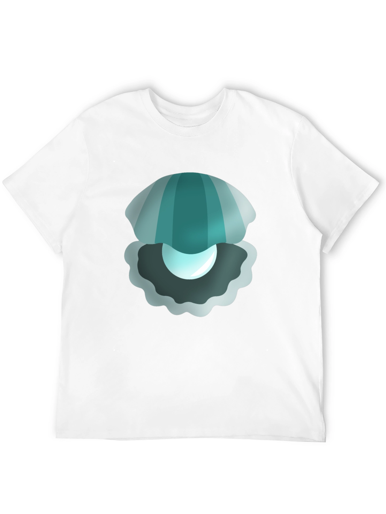 Pearl Clam Graphic T-Shirt - Soft & Stylish