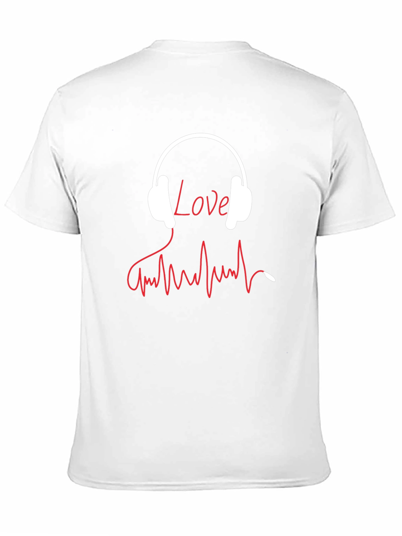 Love Music Graphic Tee - Stylish Black T-Shirt