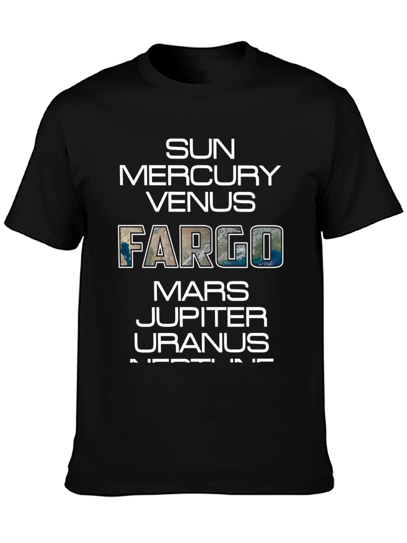 Planets & Fargo T-Shirt - Science Gift